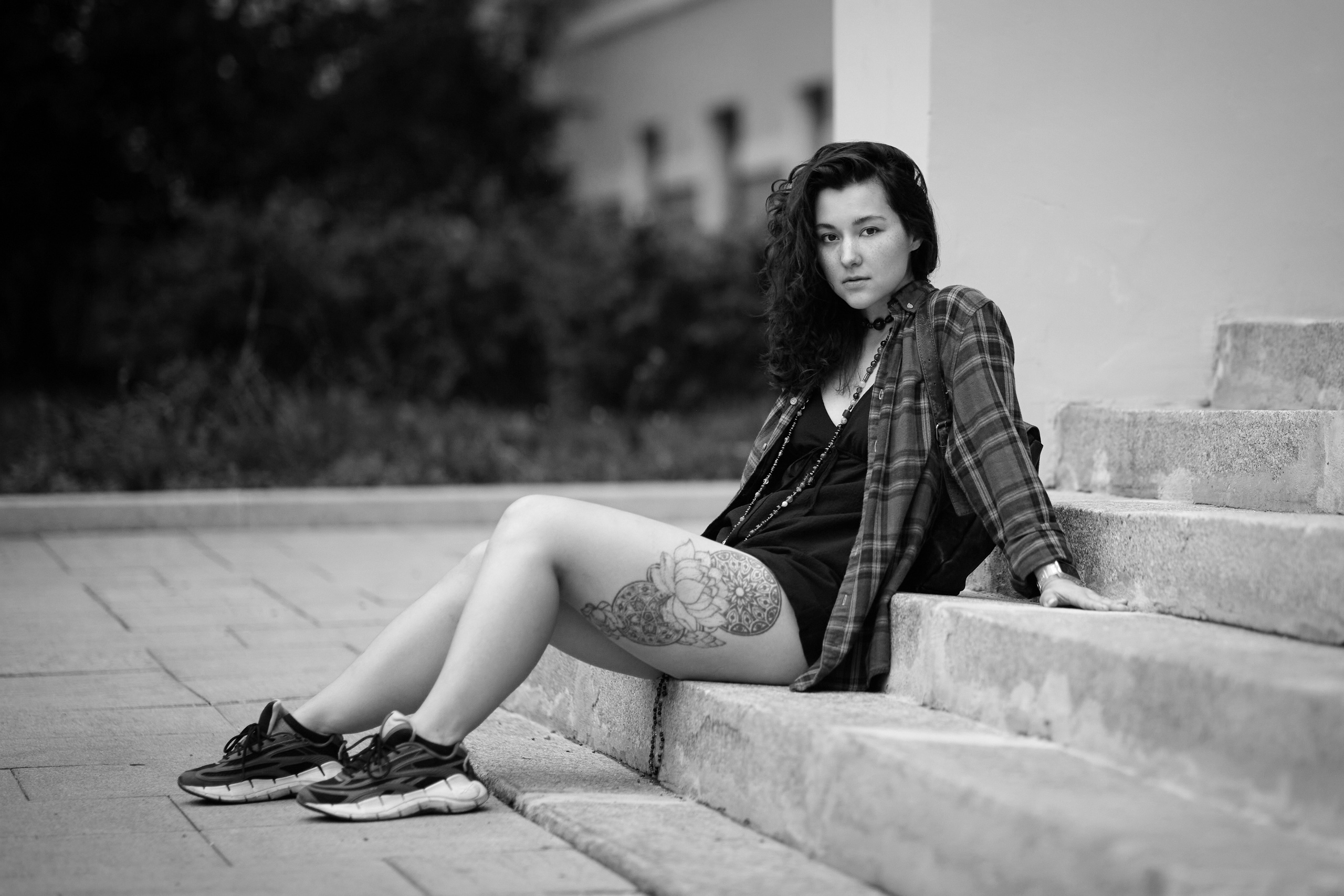 "Уникальная уличная портретная фотосессия Маши от Портретного фотограф. Портретный фотограф в Москве Виталий Пересветов