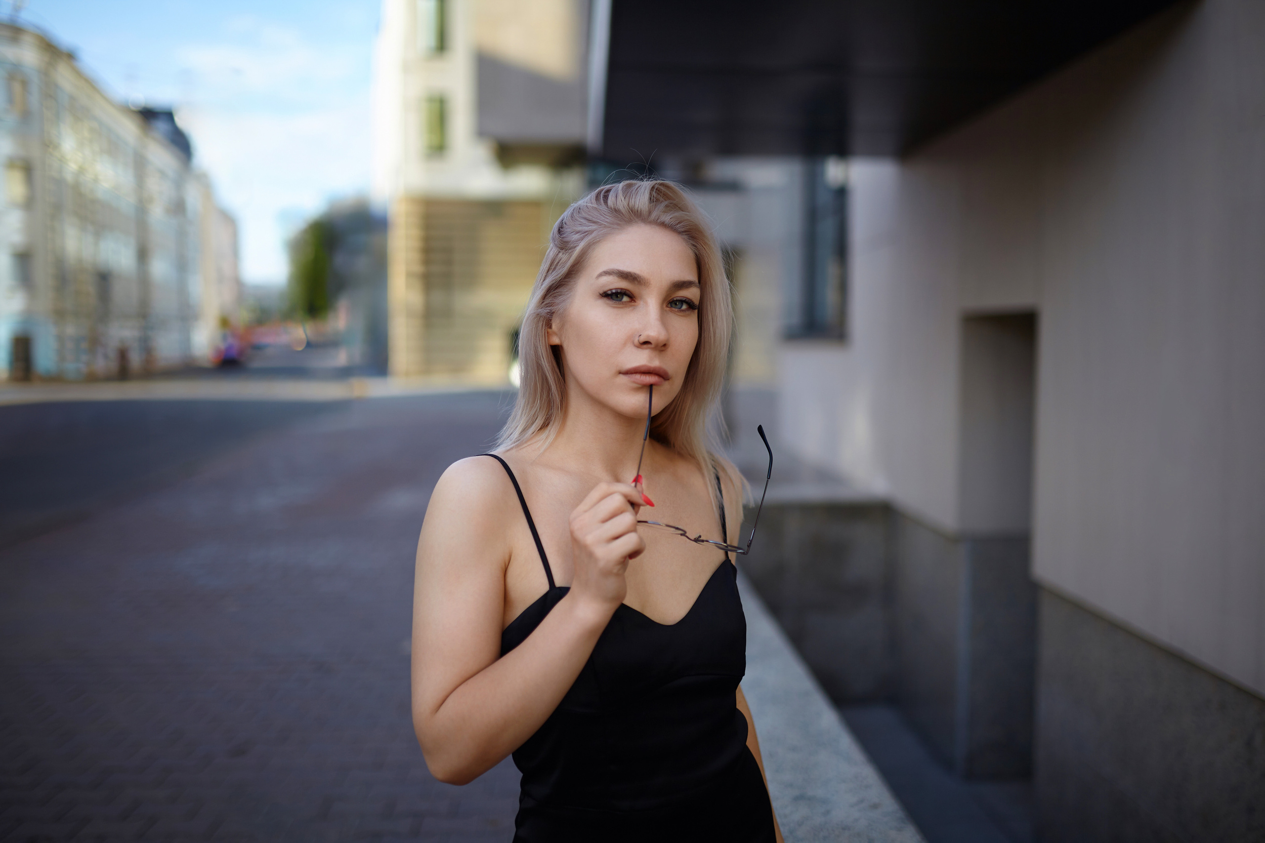 "Уникальная уличная портретная фотосессия Марины. Портретный фотограф в Москве Виталий Пересветов