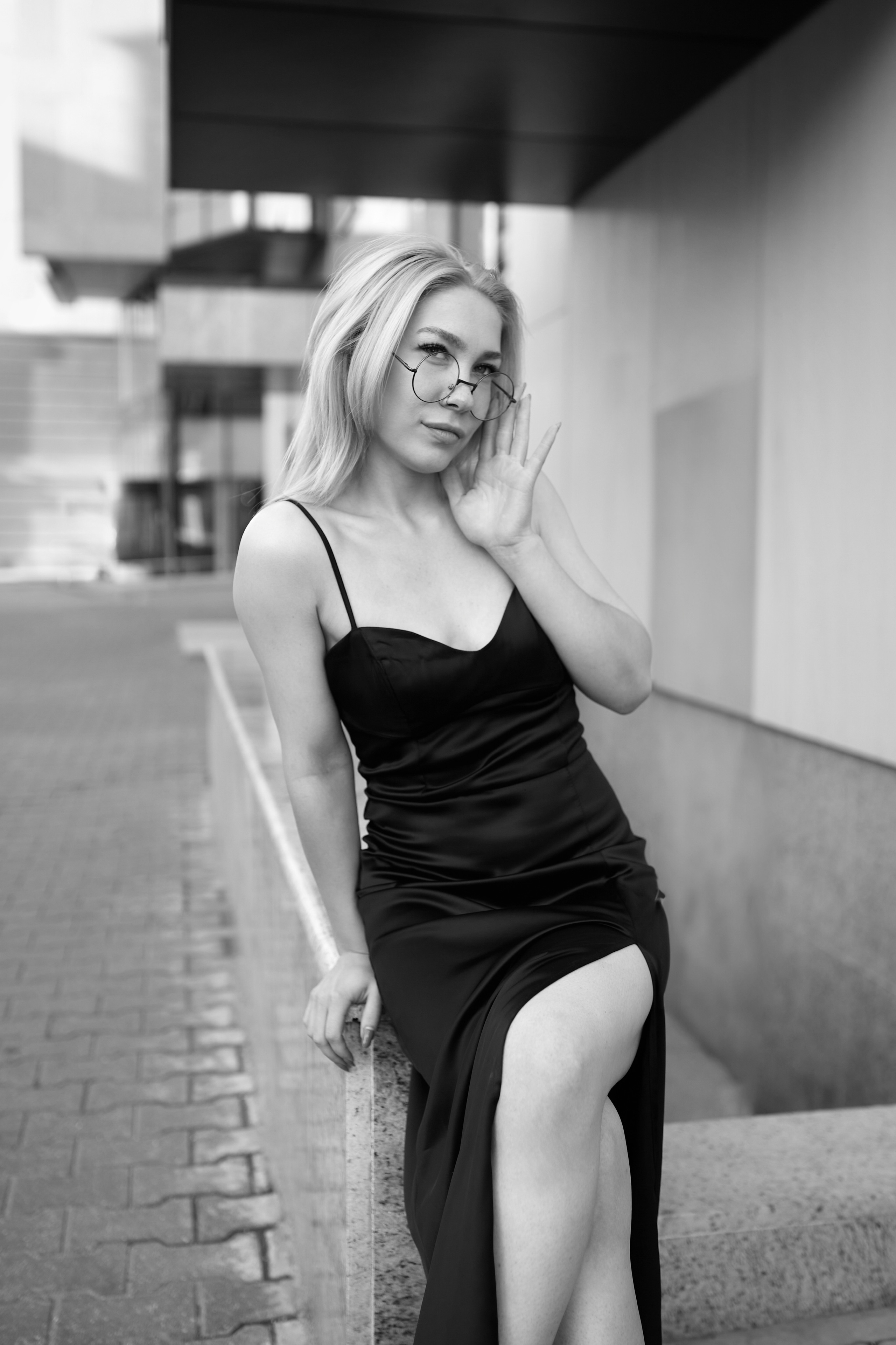 "Уникальная уличная портретная фотосессия Марины. Портретный фотограф в Москве Виталий Пересветов