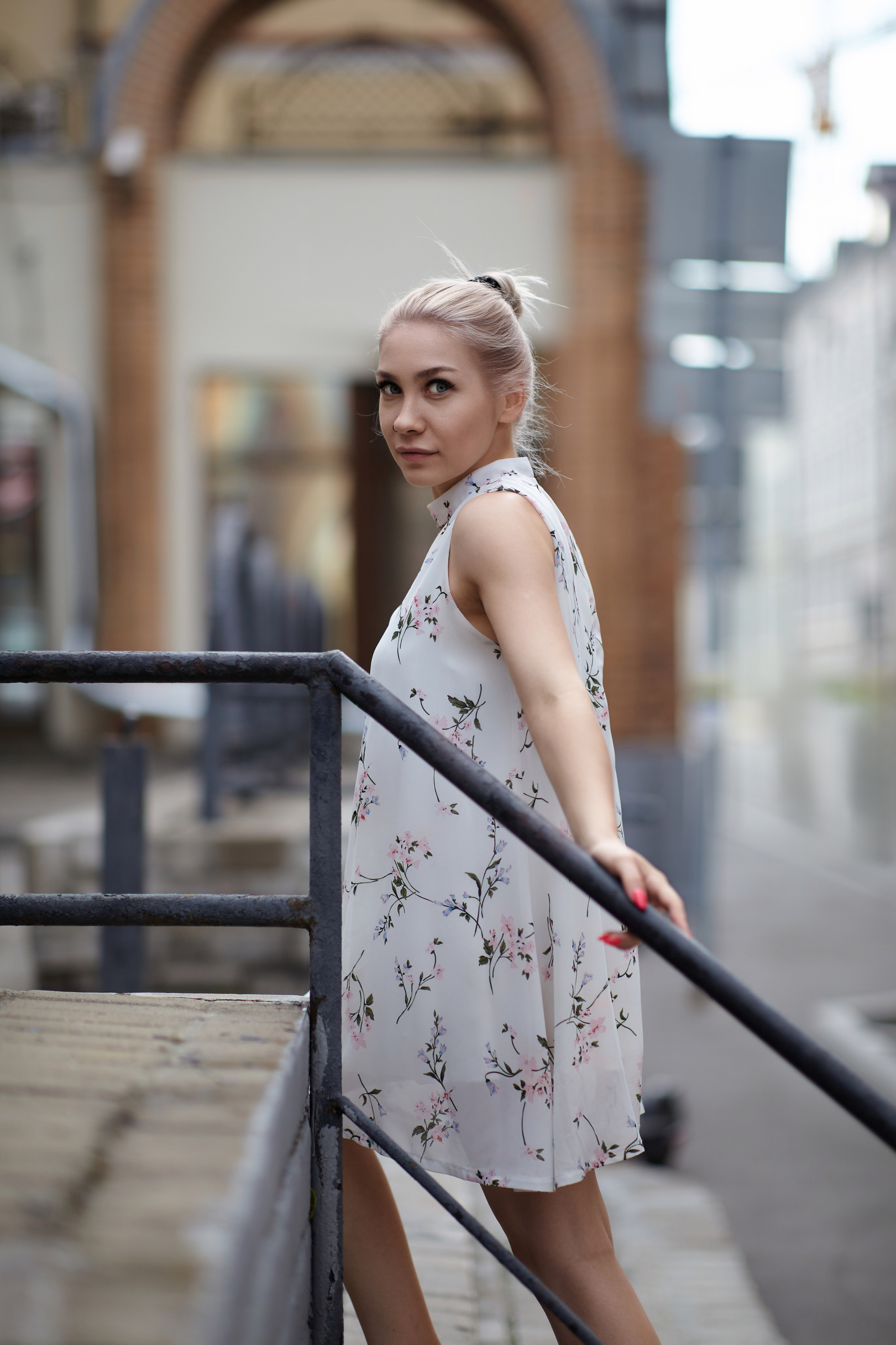 "Уникальная уличная портретная фотосессия Марины. Портретный фотограф в Москве Виталий Пересветов