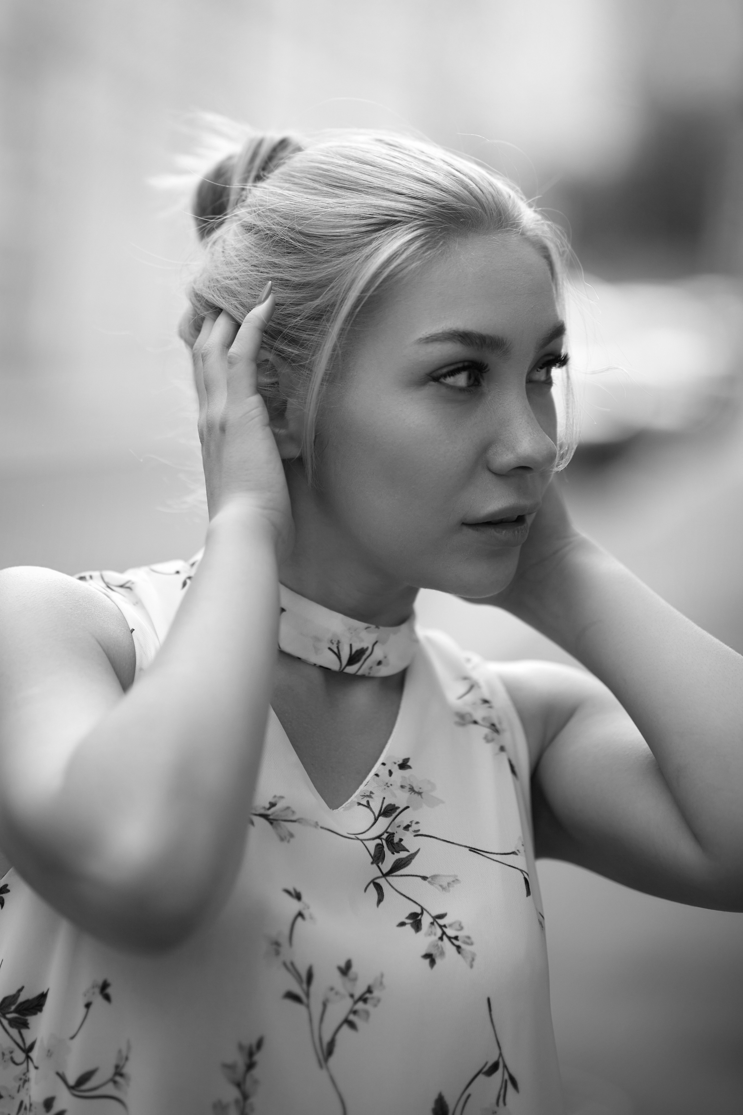 "Уникальная уличная портретная фотосессия Марины. Портретный фотограф в Москве Виталий Пересветов