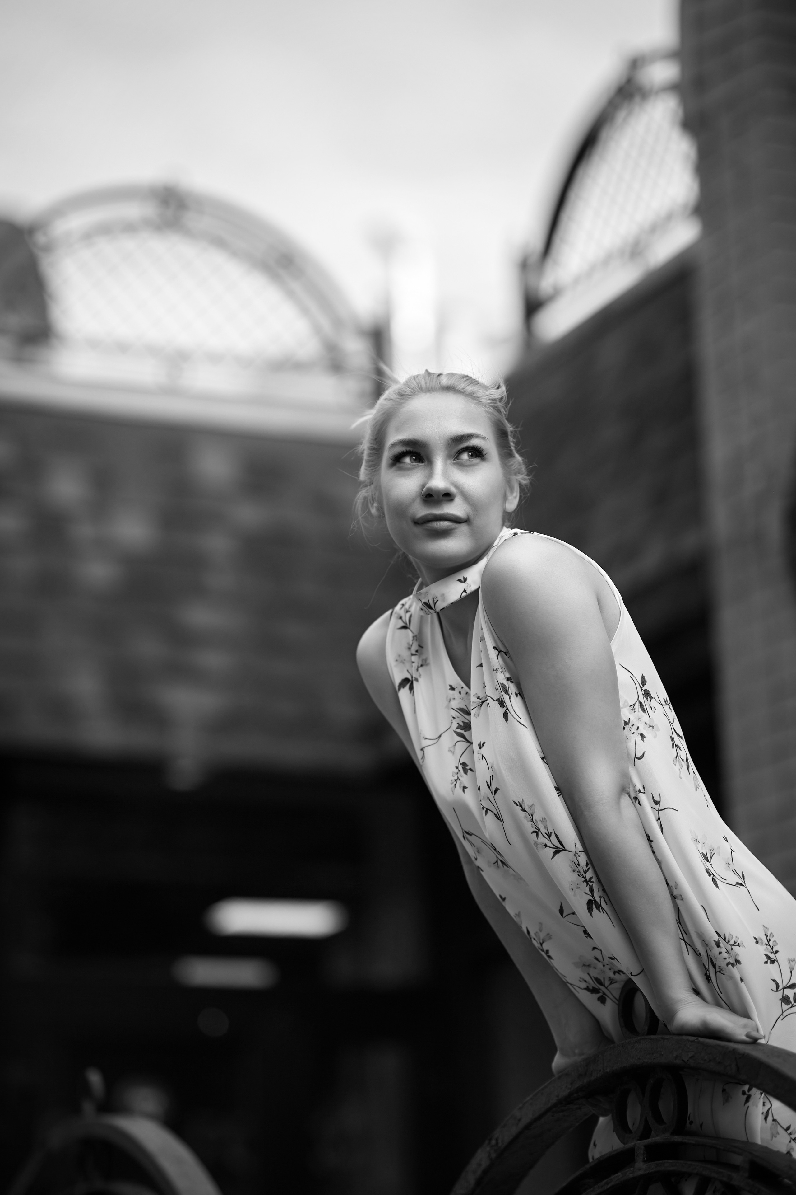 "Уникальная уличная портретная фотосессия Марины. Портретный фотограф в Москве Виталий Пересветов