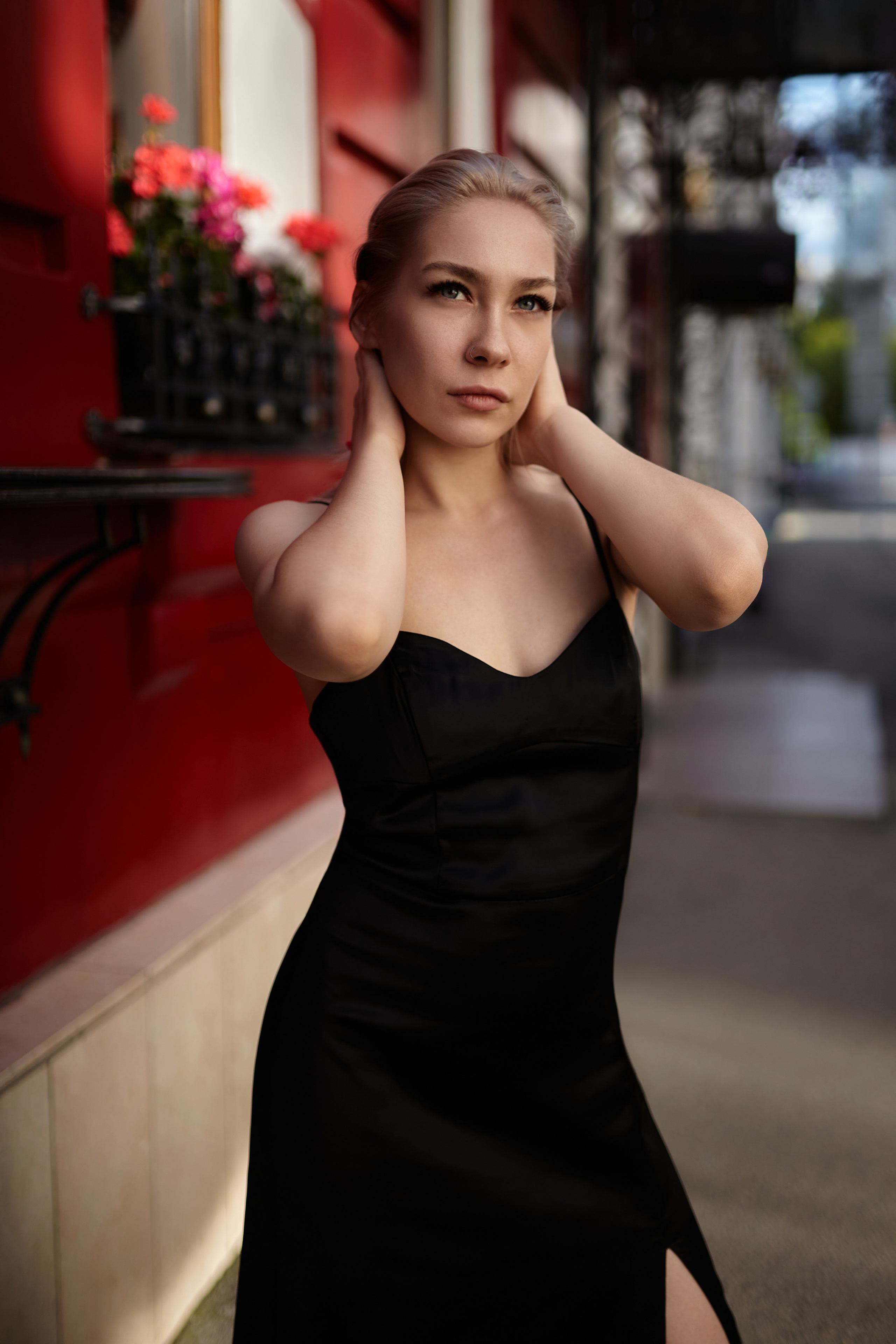 "Уникальная уличная портретная фотосессия Марины. Портретный фотограф в Москве Виталий Пересветов