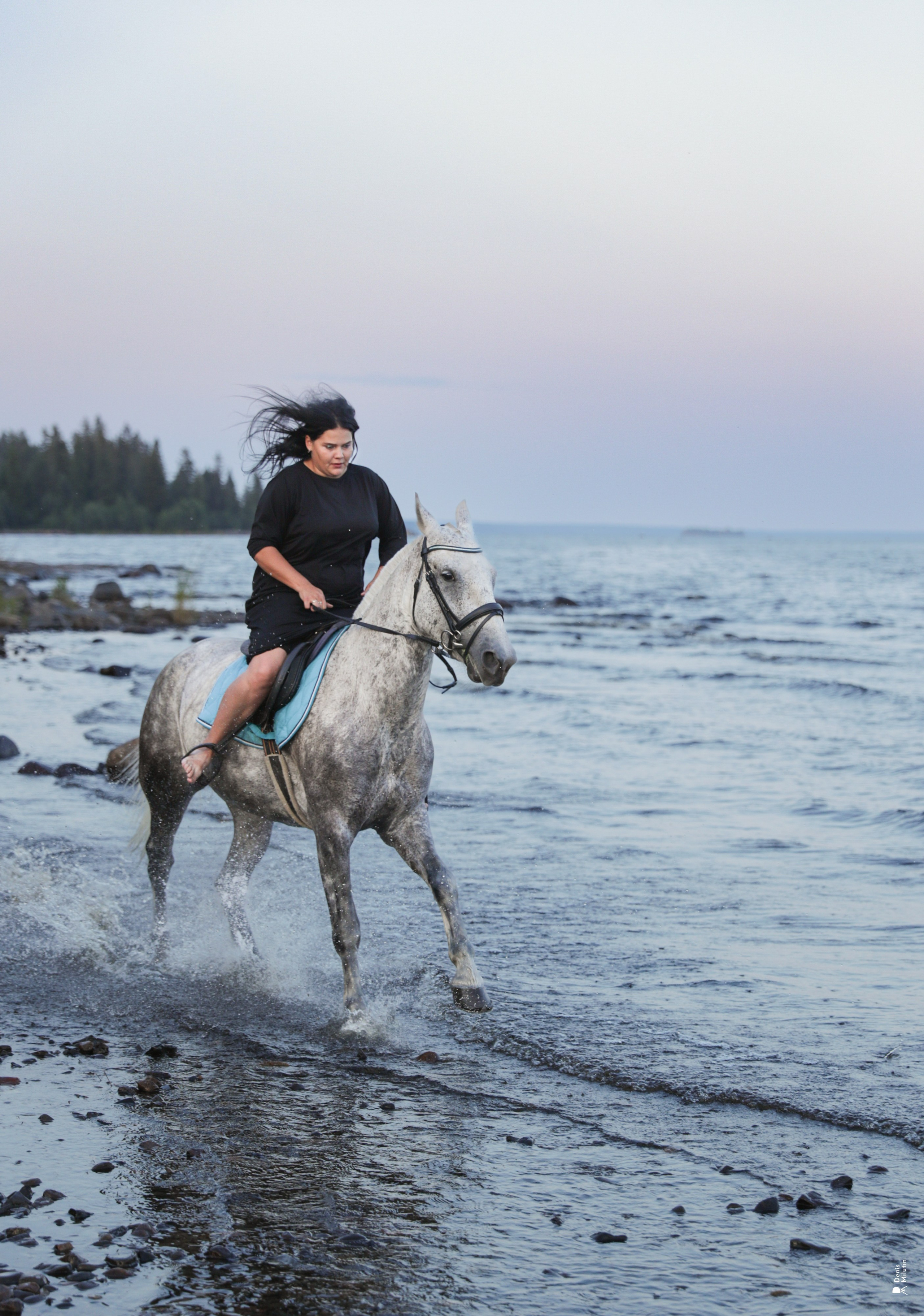 Фото с лошадьми. Портретный фотограф Денис Милютин