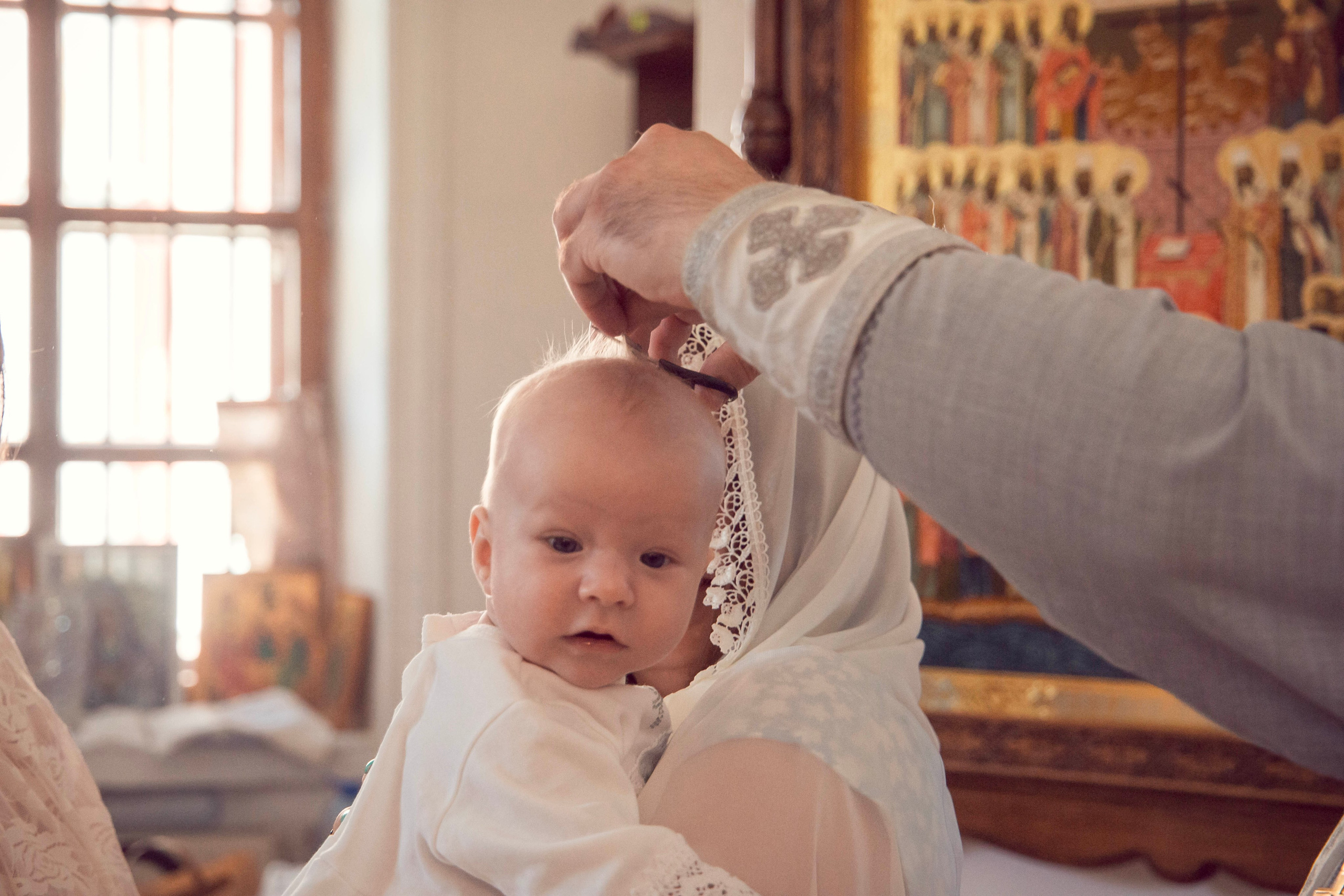 Крещение Арины в Церкви Николая Чудотворца в Грабцево