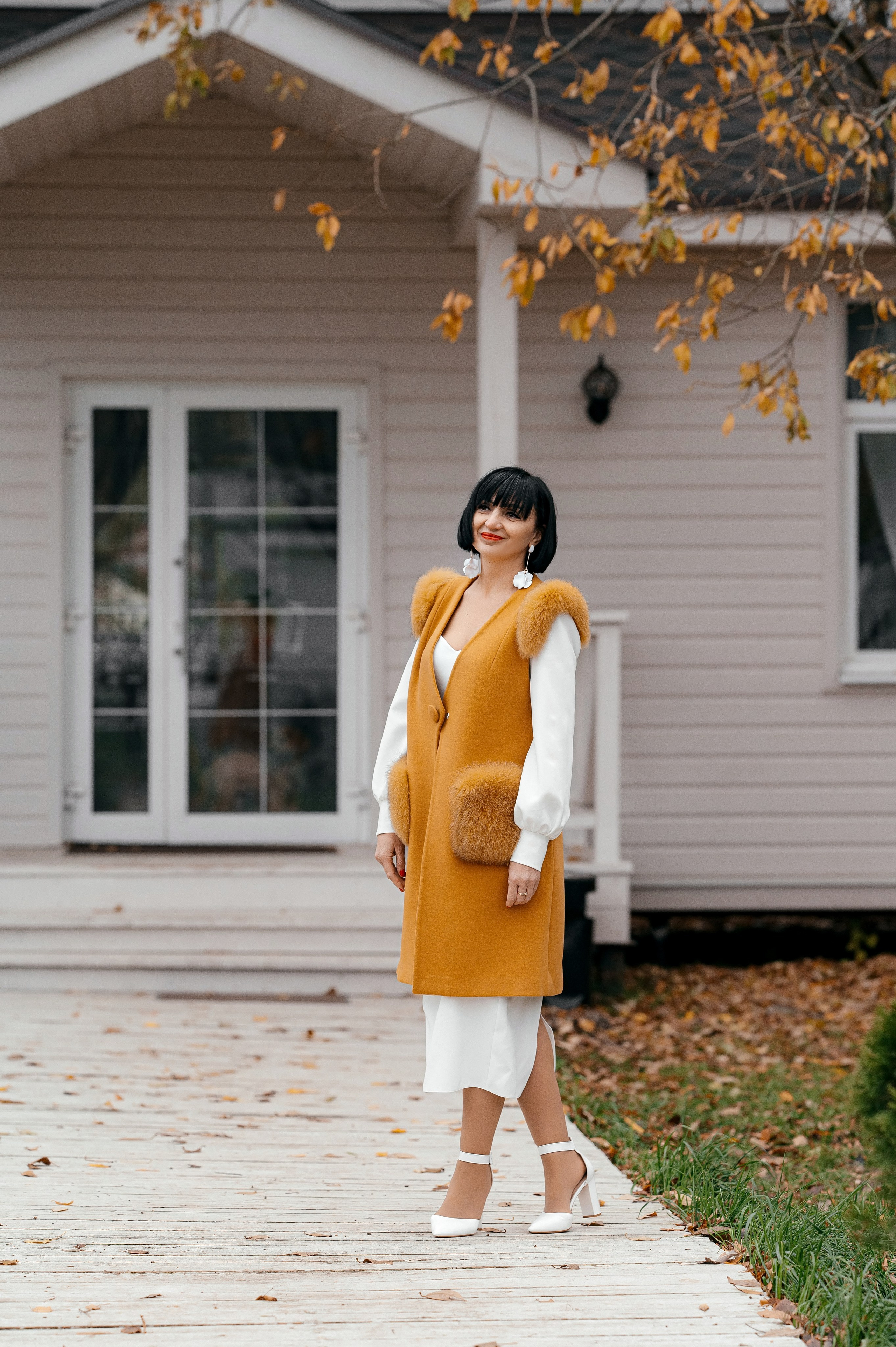 Осенняя свадебная фотопрогулка в Усадьбе Гребнево. Свадебный и семейный фотограф Виктория Носачёва. Щелково, Москва и МО