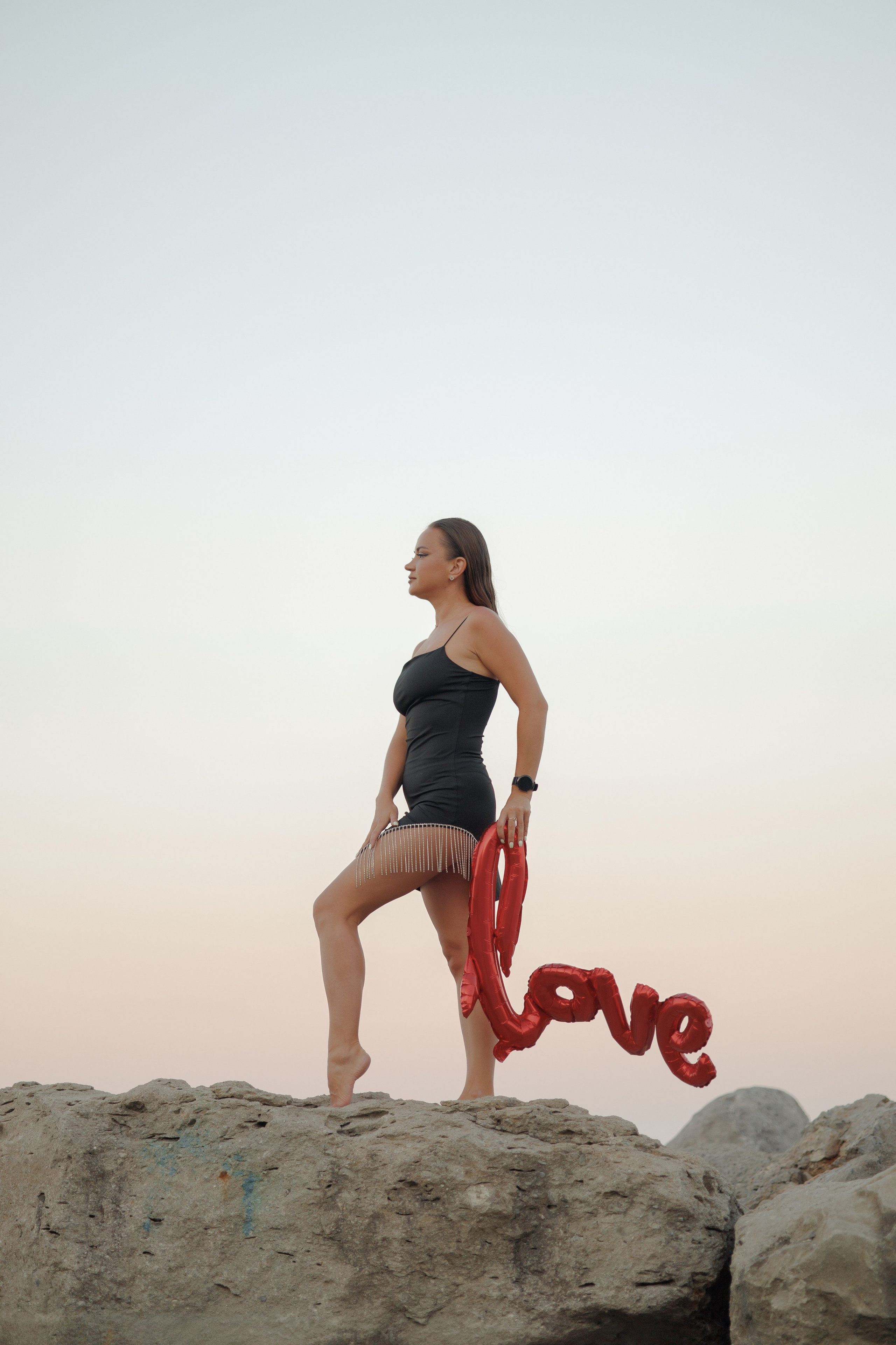 Рассвет на берегу моря. Семейный и портретный фотограф в Геленджике Любовь Бодрова
