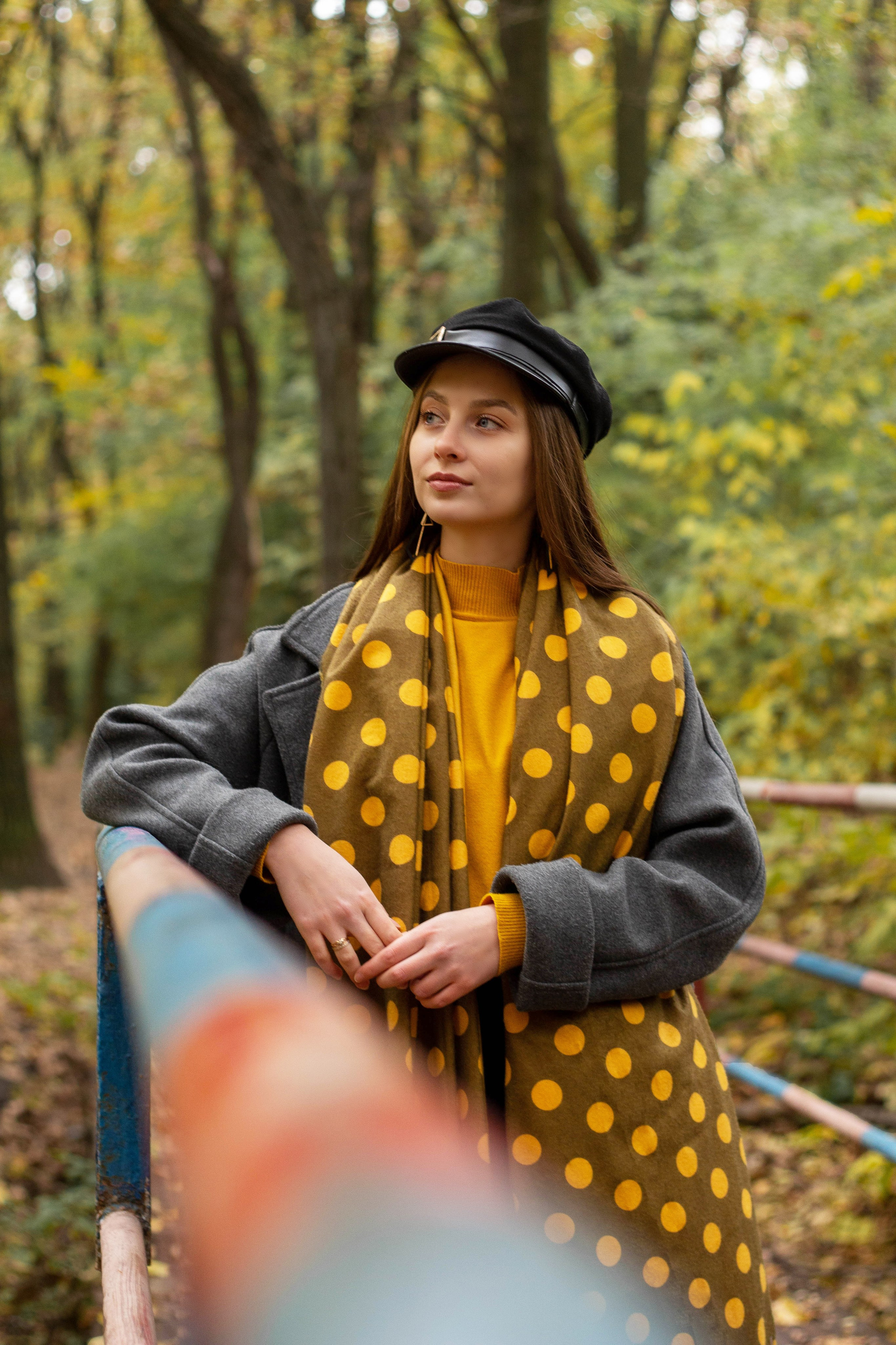 Екатерина осенью в роще. Нечехова Виктория