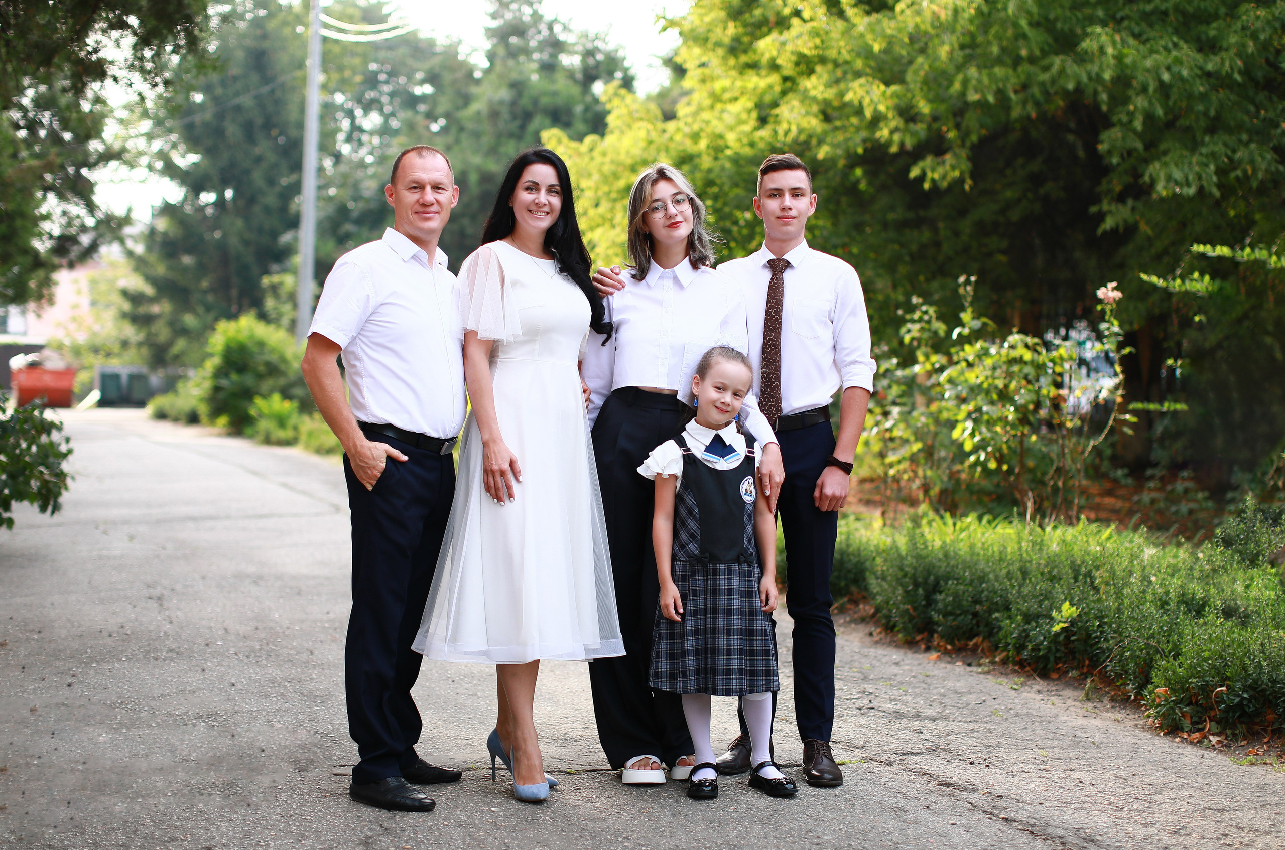 1 сентября (Школа 31). Детский семейный фотограф Краснодар