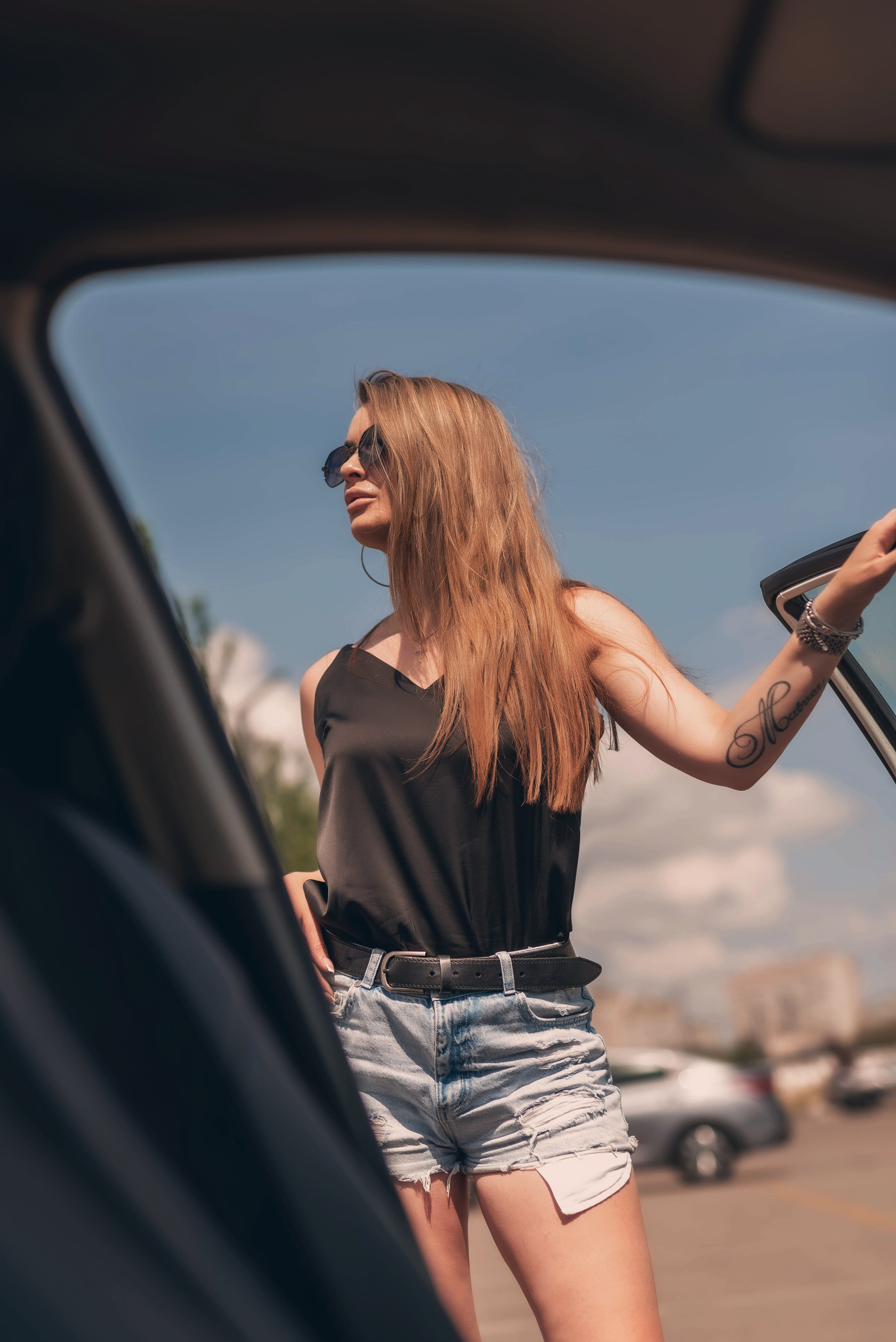 Фотосессия с машиной. Семейный, детский фотограф в Воронеже Анна Никитина