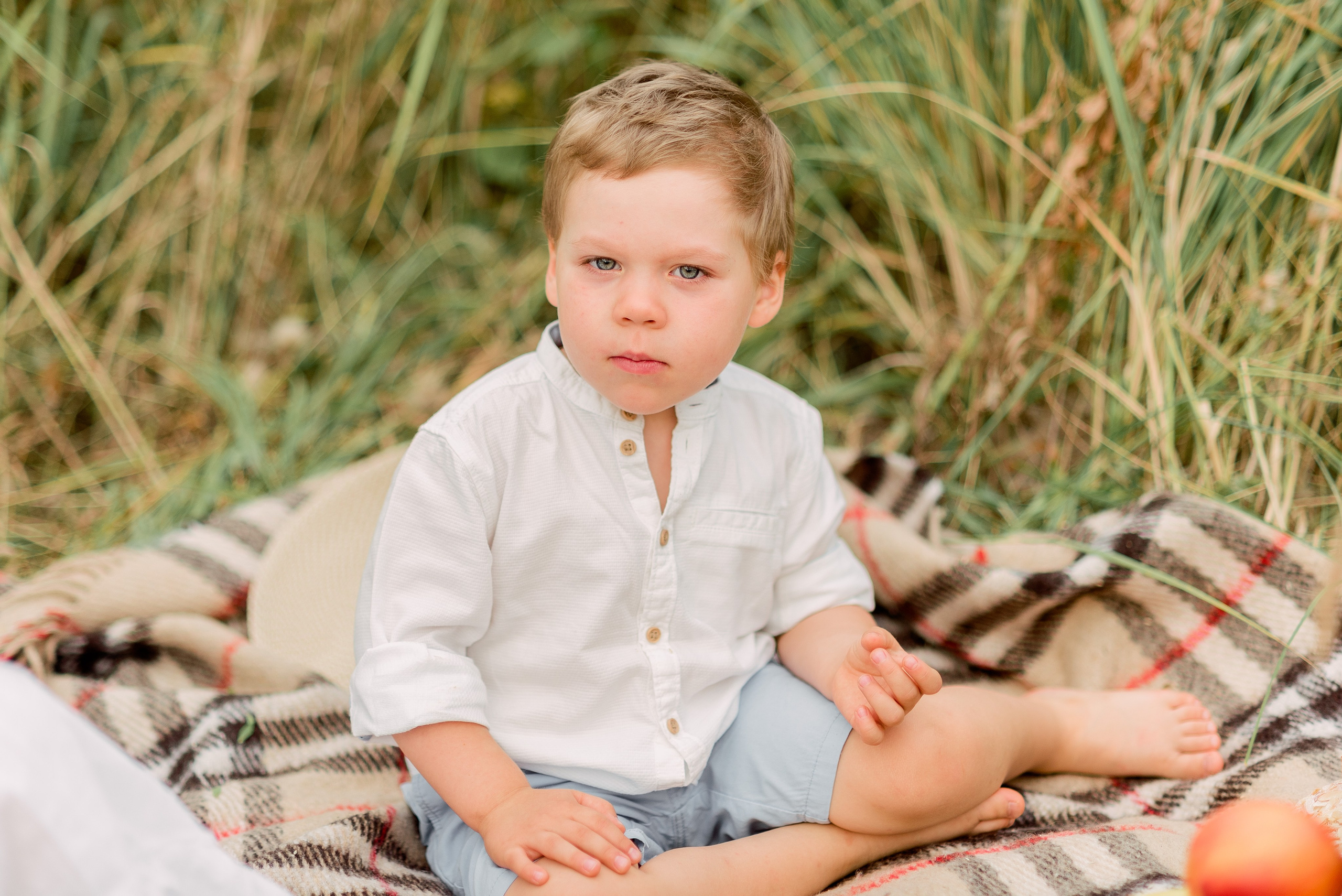 В поле. Фотограф Юлия Попова