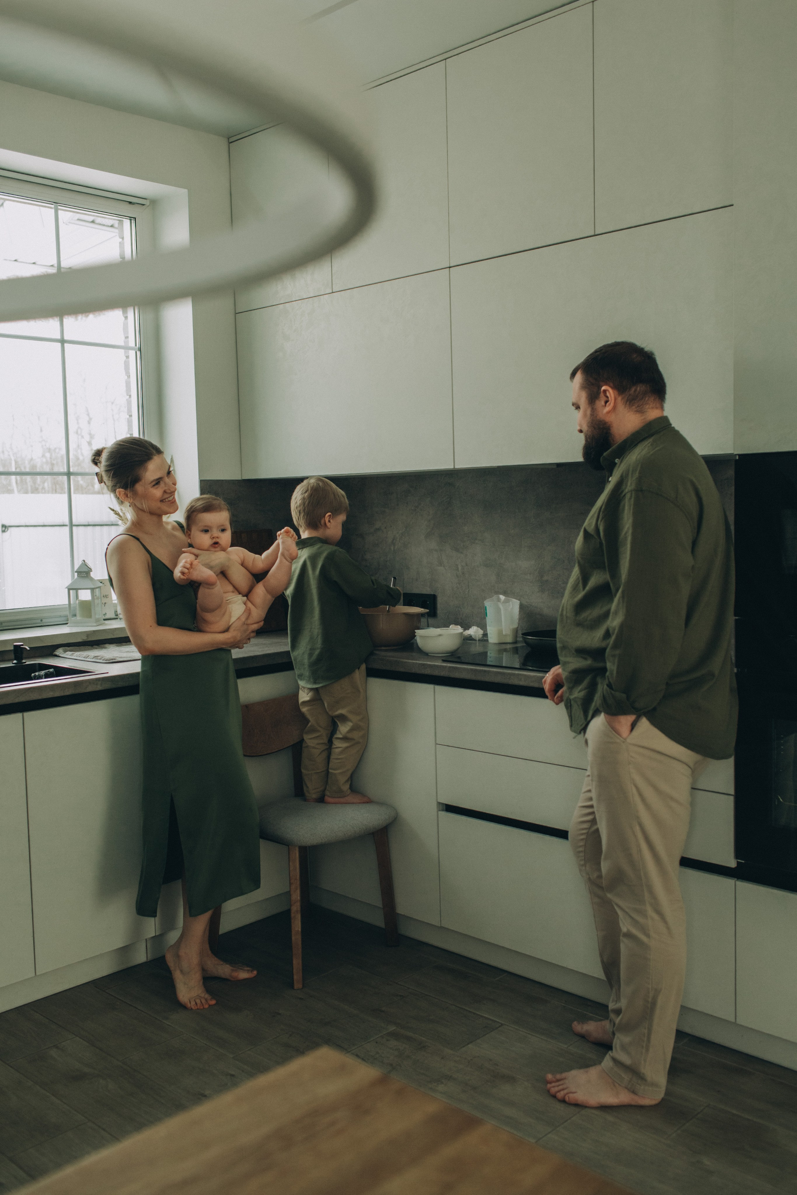 Кира, Арсений, Юля, Антон. Семейный фотограф Томск