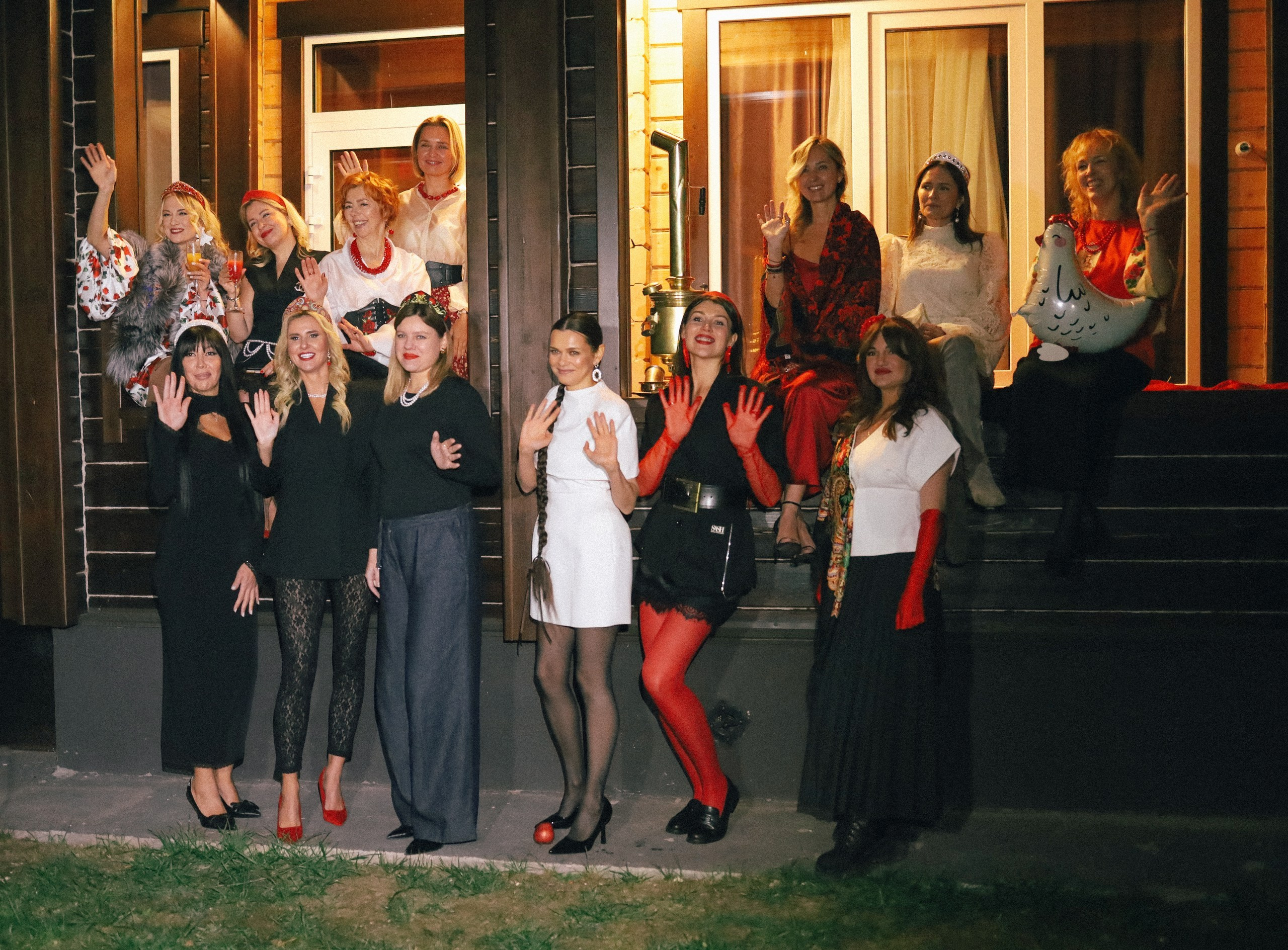 День Рождения в стиля Аля Русс. Праздничное агентство ПИОН