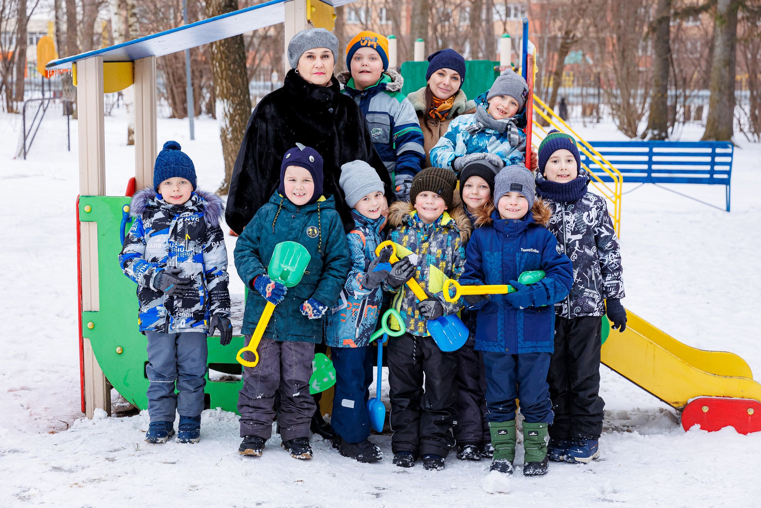 День в саду. Семейный и детский фотограф Комина Елена, Власиха, Одинцово