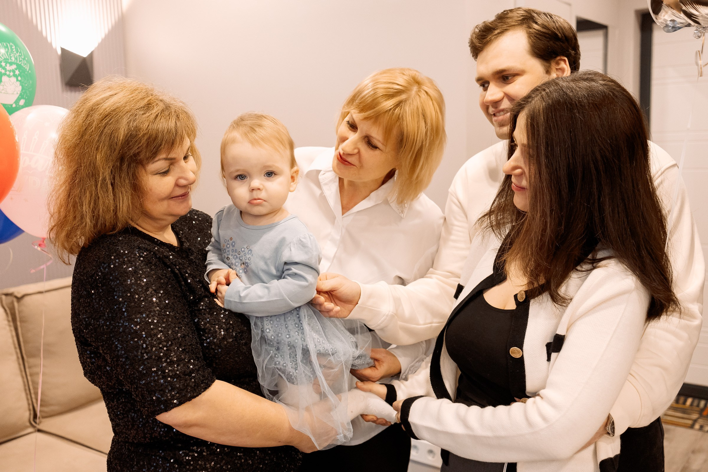 1 год. Семейный Фотограф в Москве Евгения Симоненко