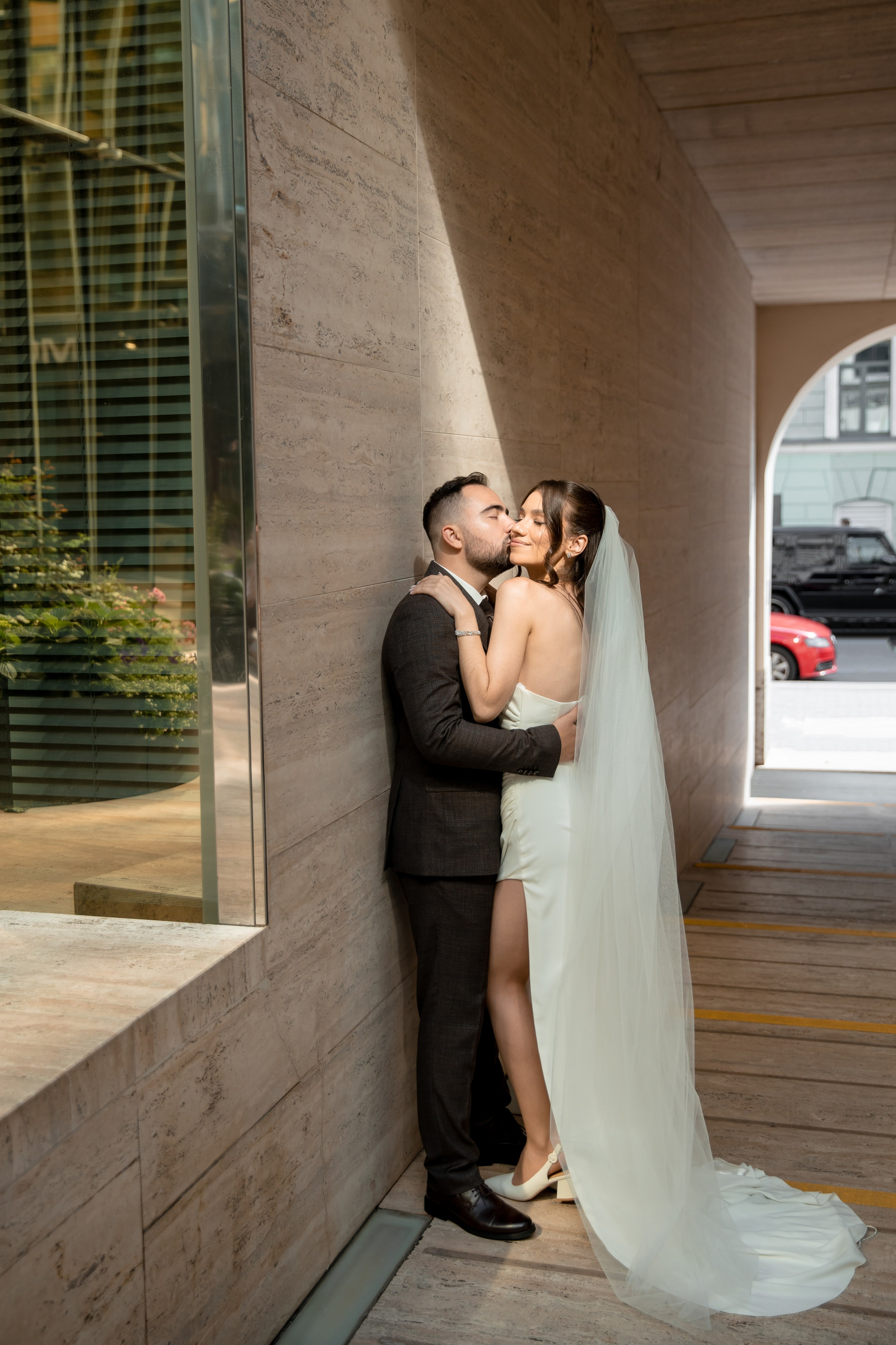 Анна и Александр / Прогулка + ЗАГС. Свадебный и семейный фотограф в Москве Диана Левченко