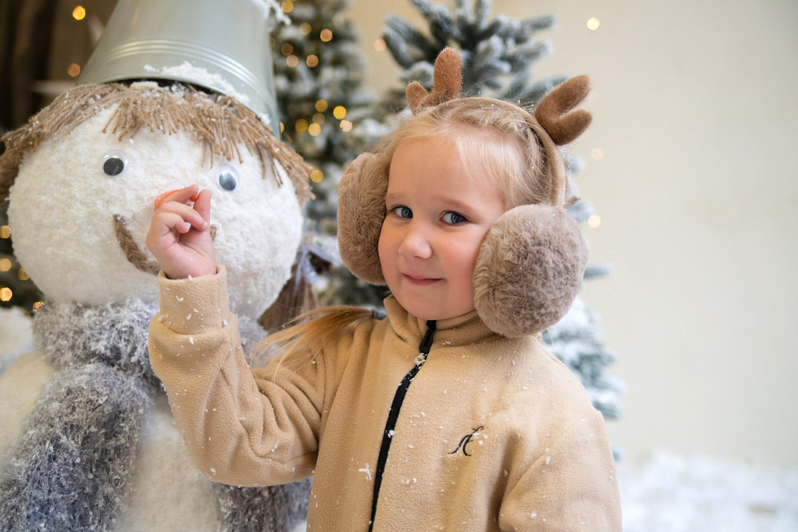 Дети в снежной студии. Фотограф и дизайнер в Москве Екатерина Лобачева