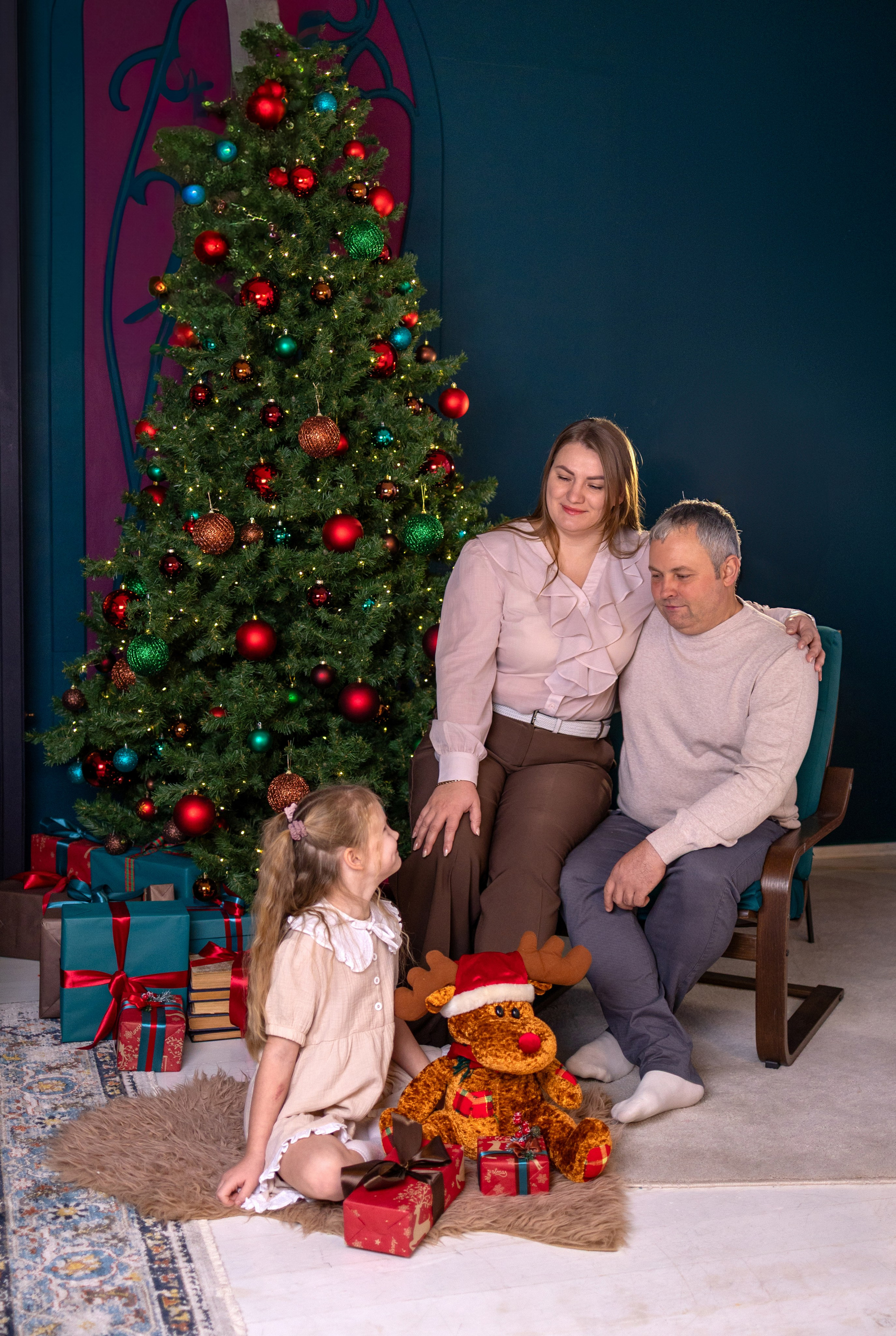 Семейная в студии. Семейный фотограф в Дзержинске Наталья Лаэтина