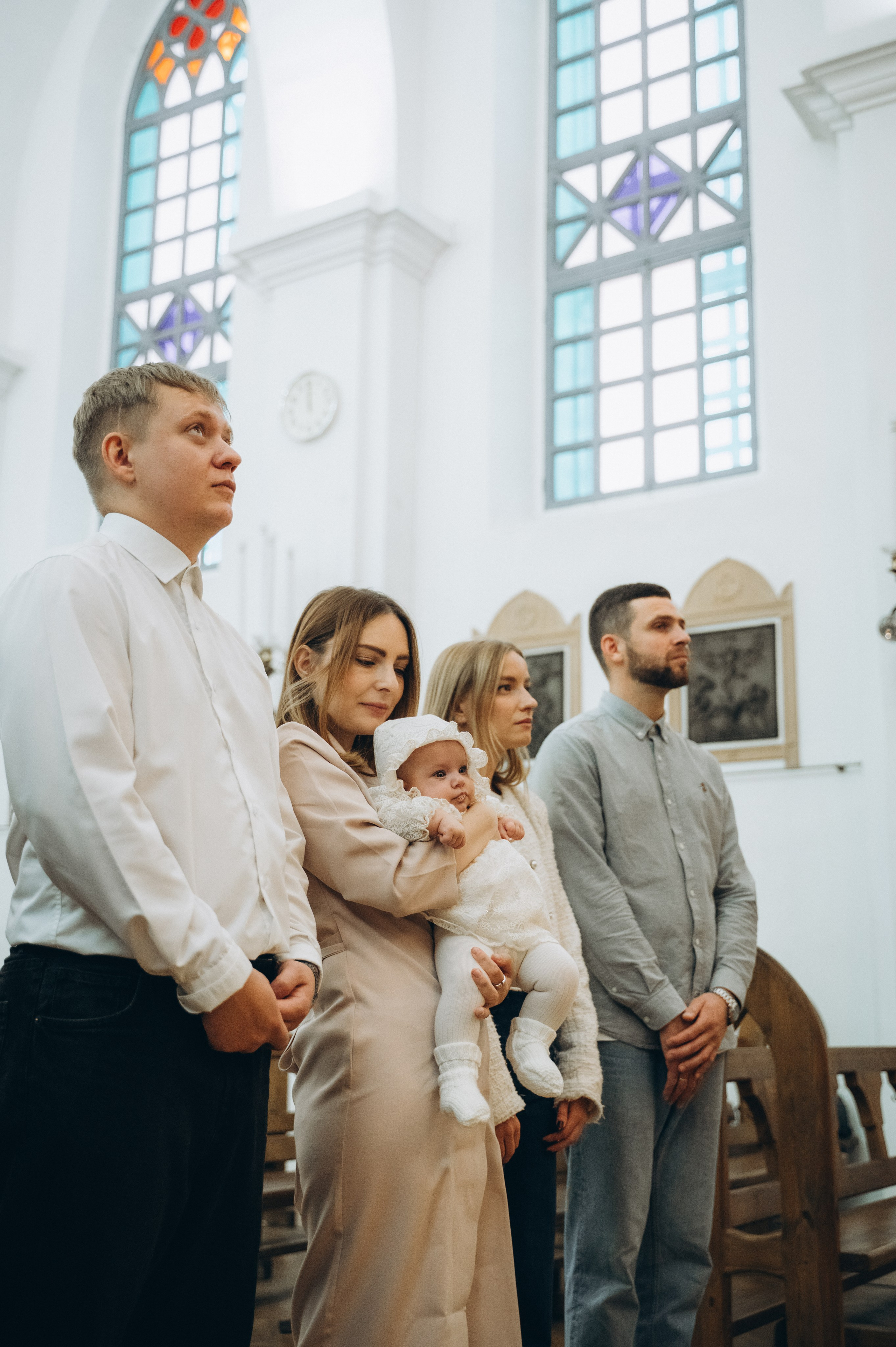 Крещение Эмили (Золотогорский костёл Пресвятой Троицы). Семейный фотограф в Минске Дарья Дреко