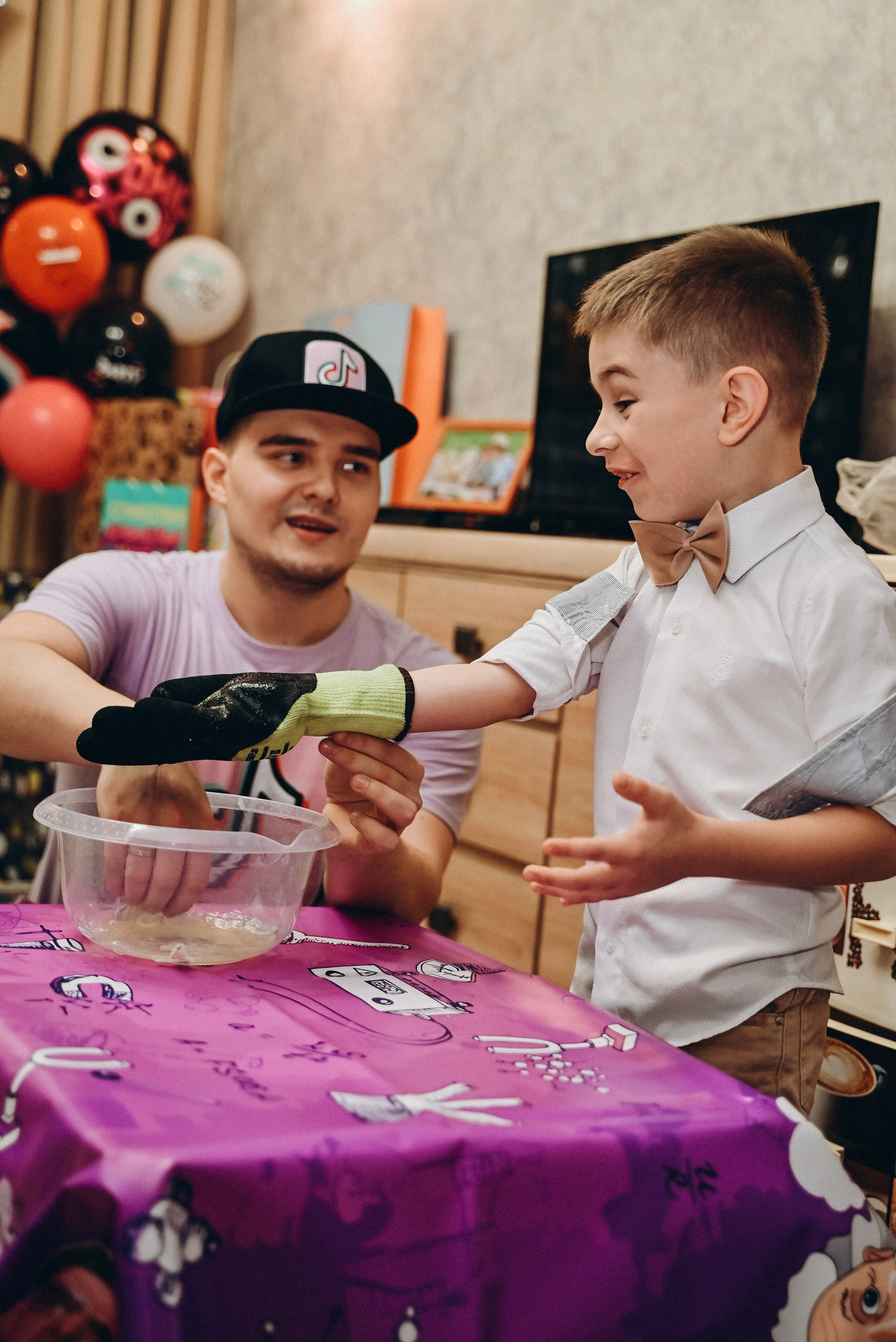 TikTok вечеринка дома. Семейный фотограф в Минске Дарья Дреко