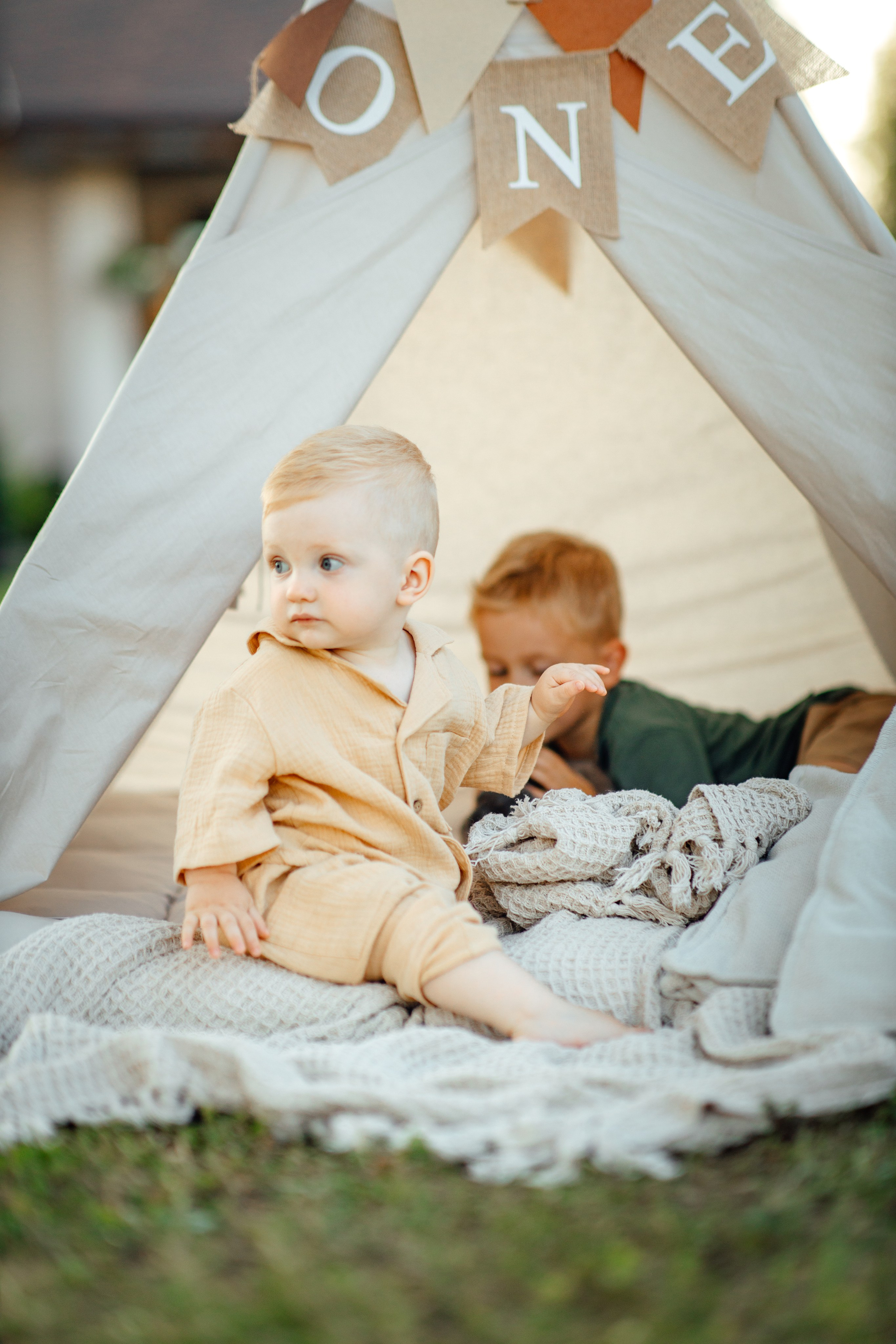 Максику 1 годик, отмечаем дома