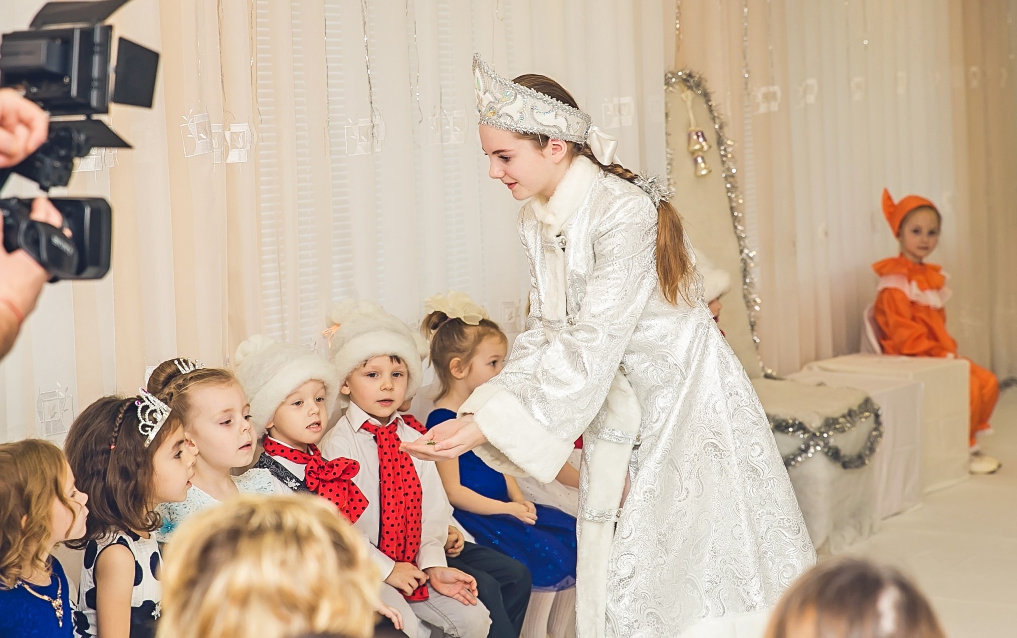 Новый год в саду. Семейный и детский фотограф в Нижнем Новгороде