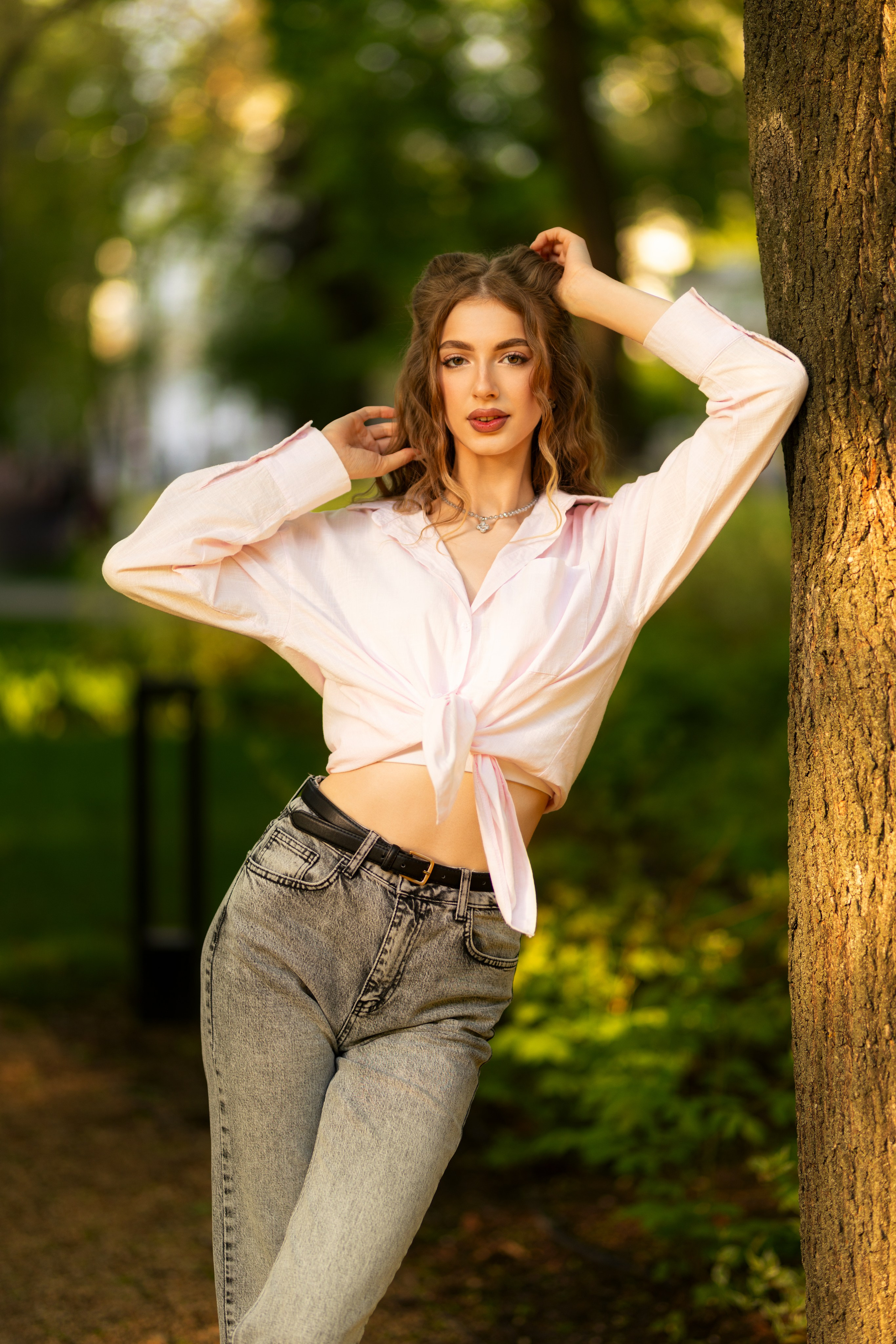 Съемка в парке Орленок с Ксенией в формате для «себя». Дмитрий Шульгин, портретный фотограф в Воронеже
