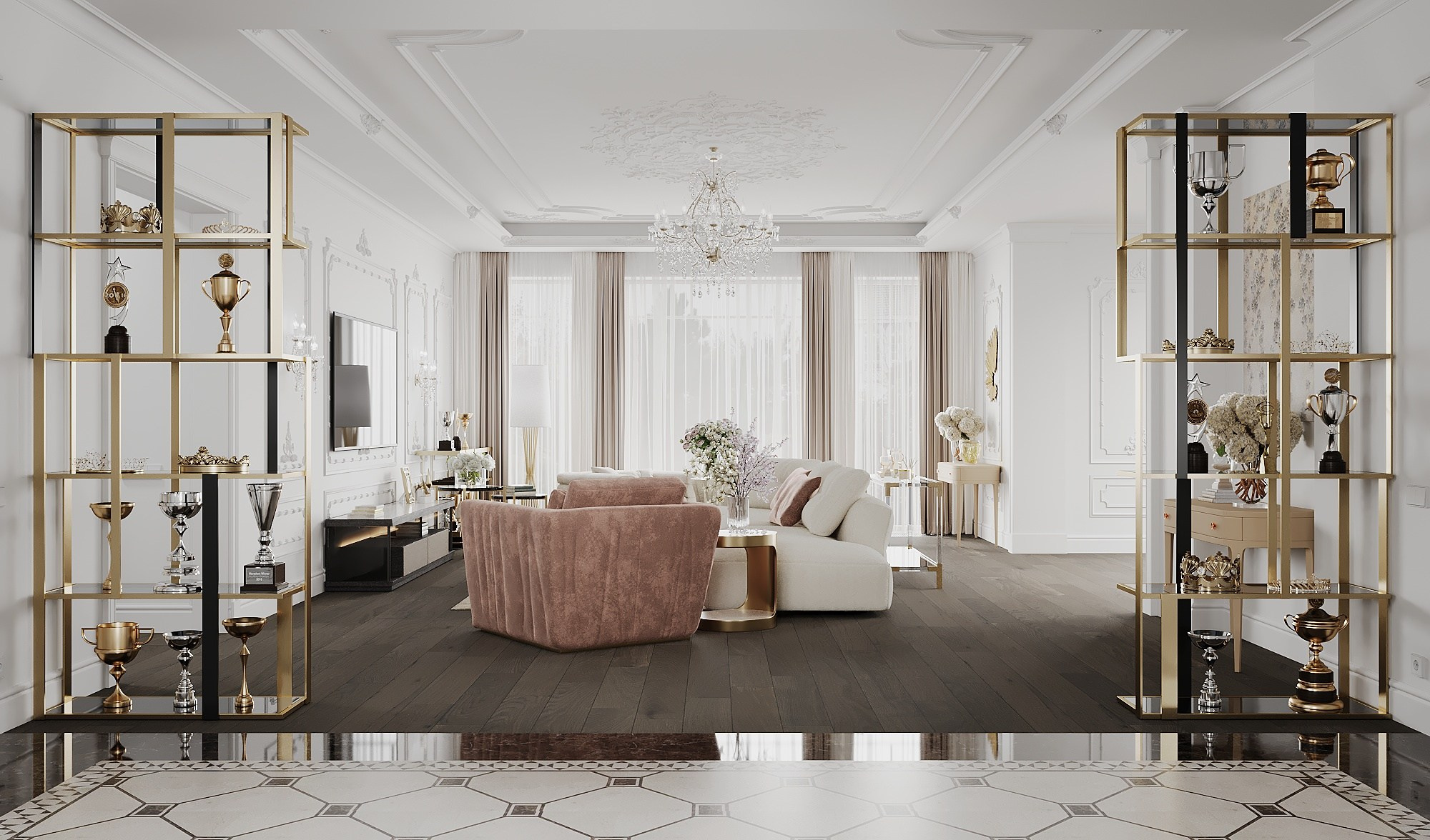 КП НОВИНКИ. Irina Balykina — Interior 3D Visualisation
