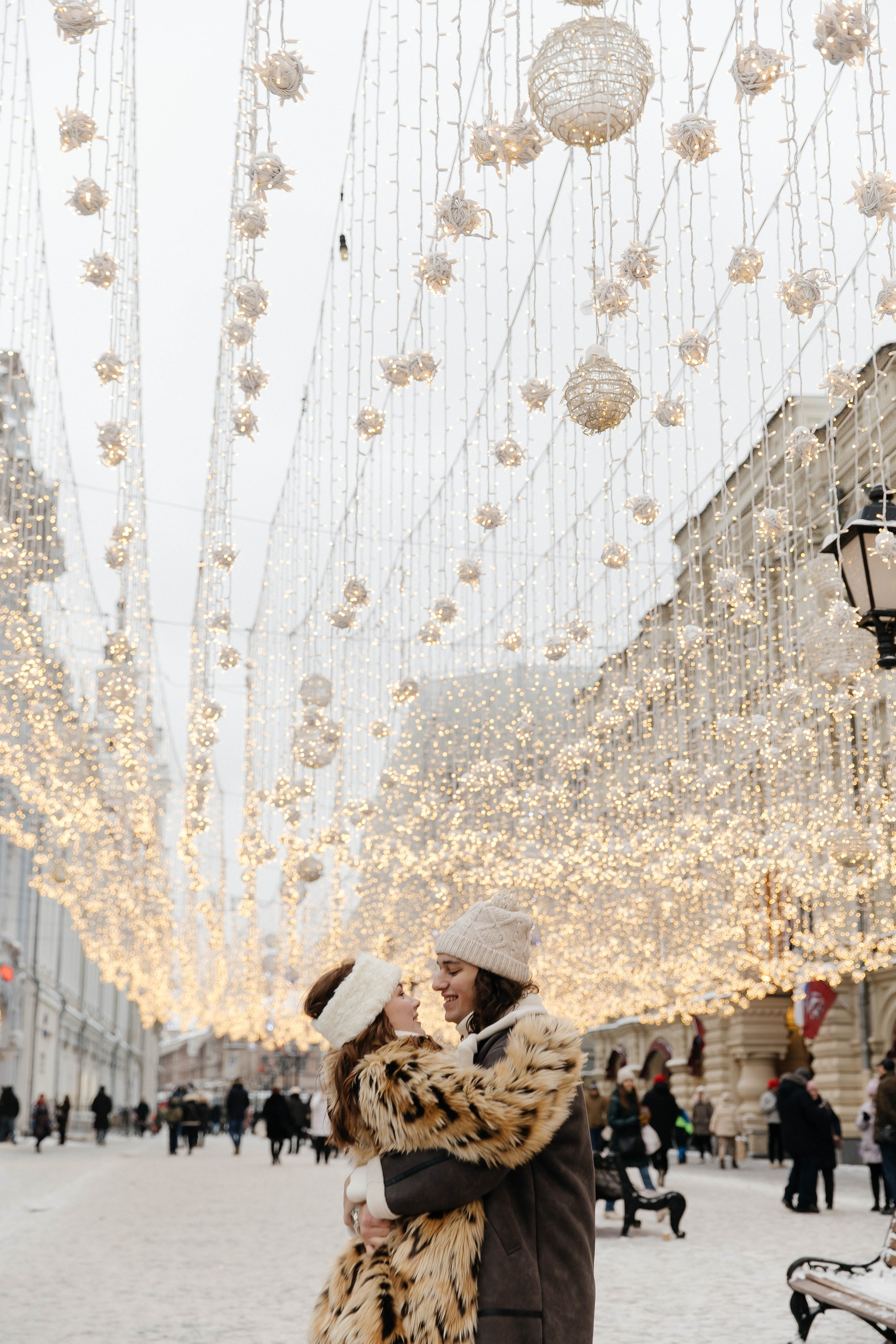 Зимняя история любви. Фотограф индивидуальных женских портретов и LOVEstory в Москве