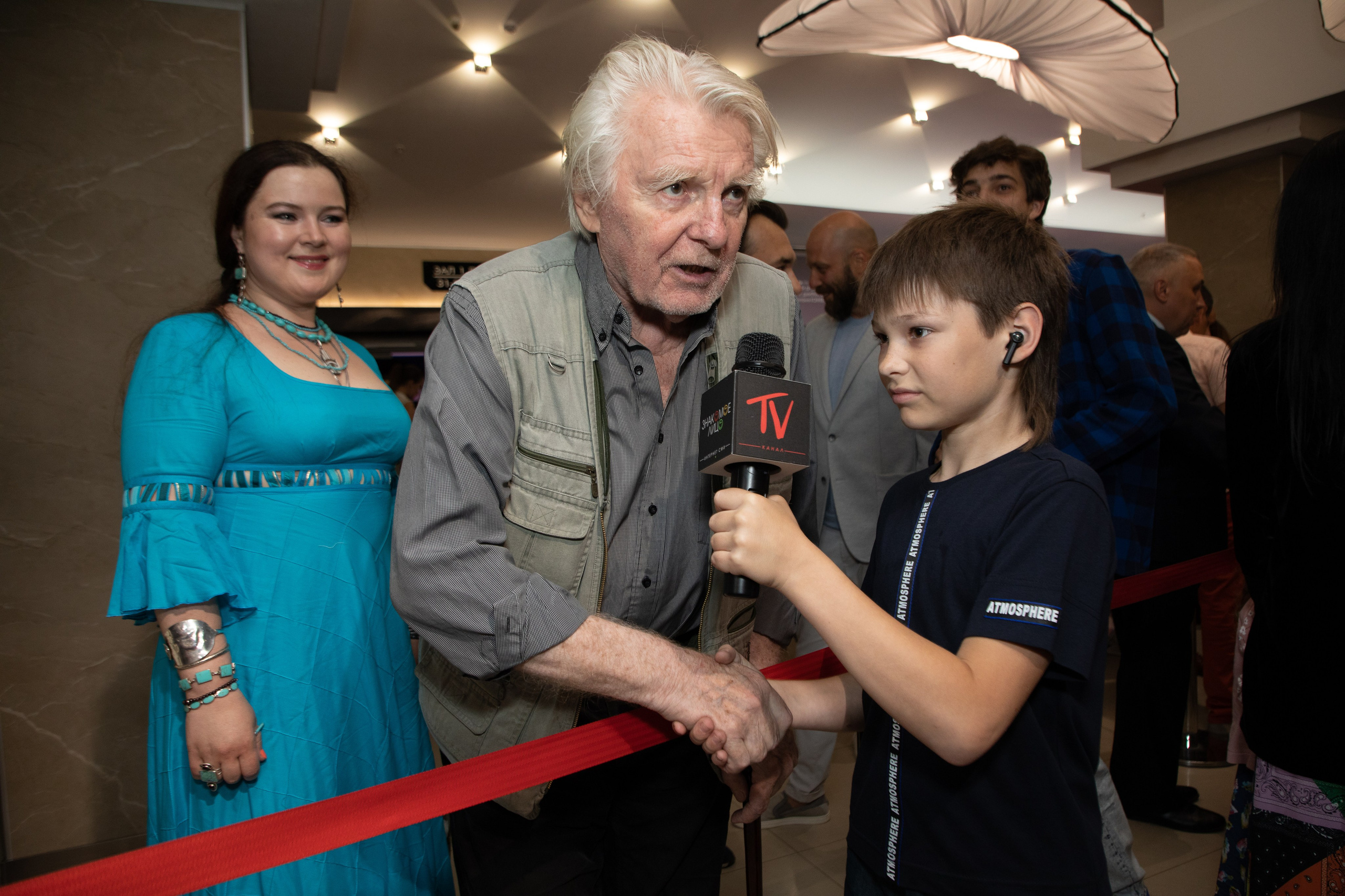 Закрытый показ фильма «Хронос». Art photographer Nino