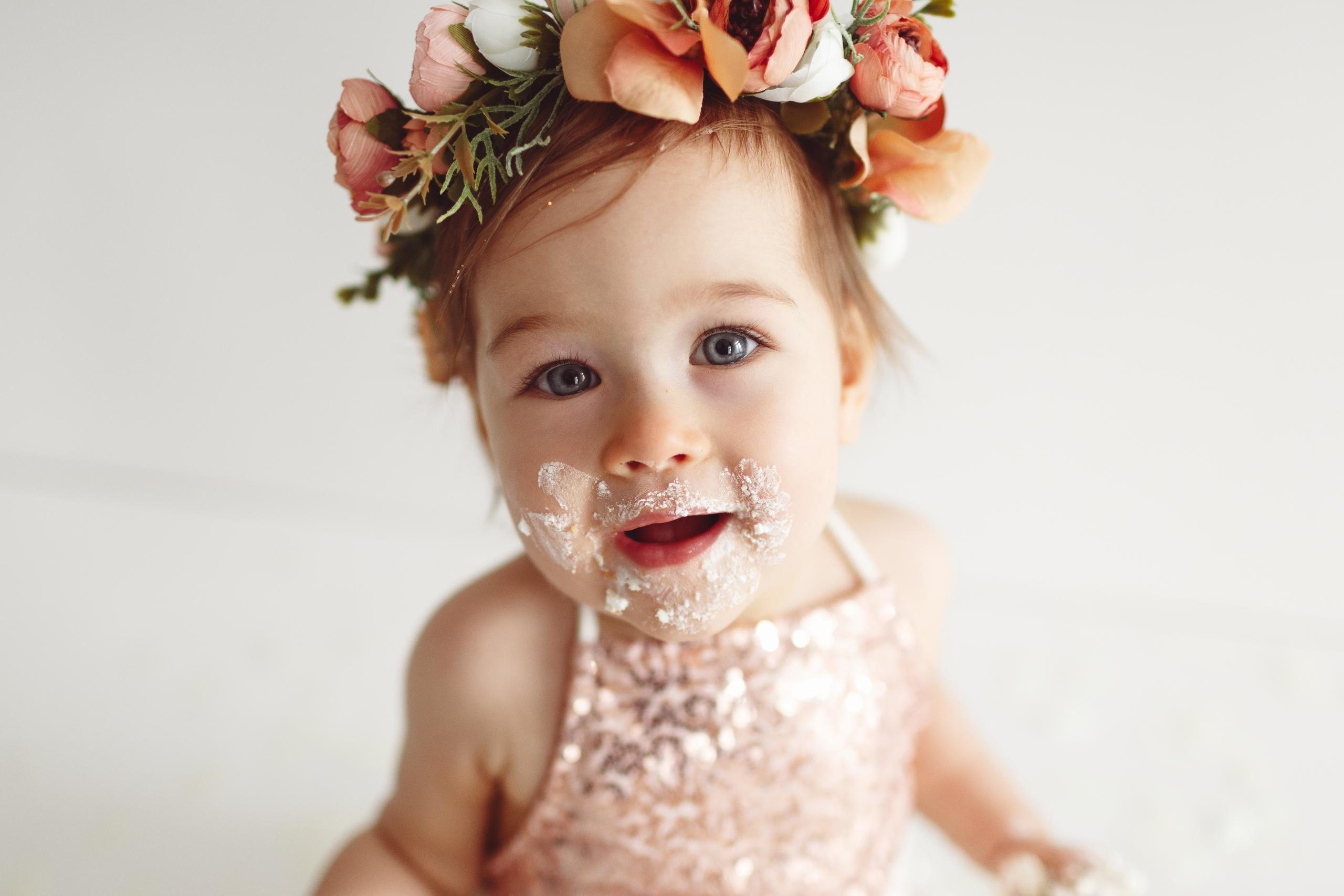 1 годик Полине. Детская фотостудия «Лиммеридж» в Санкт-Петербурге