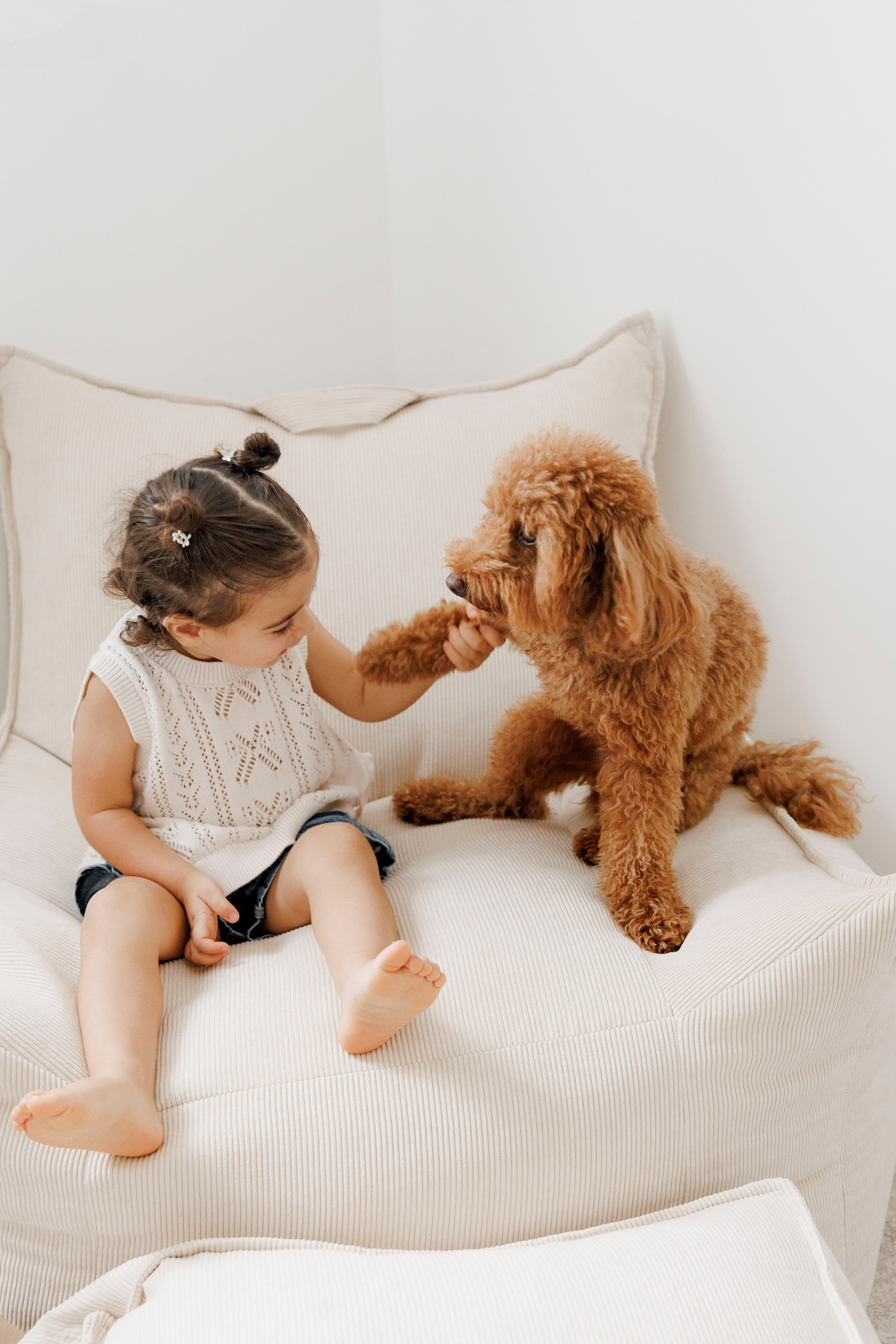 Family photoshoot at home. Главная