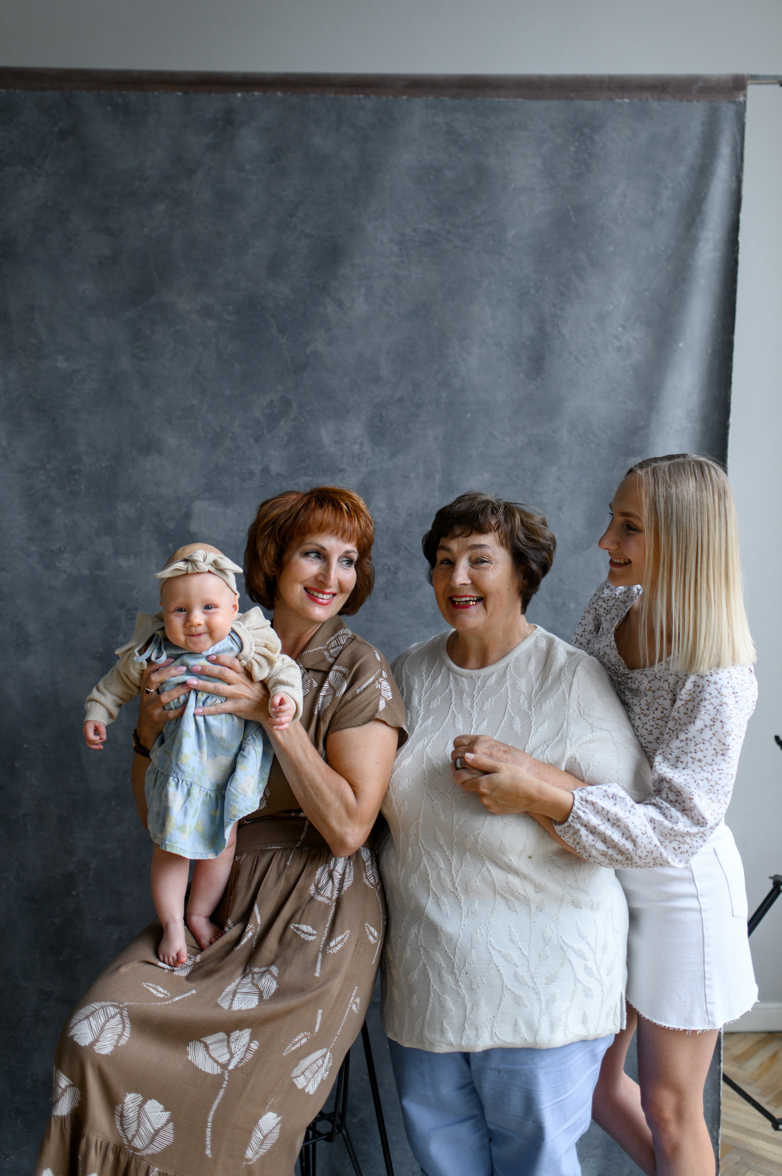 4 поколения. Свадебный и портретный фотограф в Санкт-Петербурге Ирина Келина