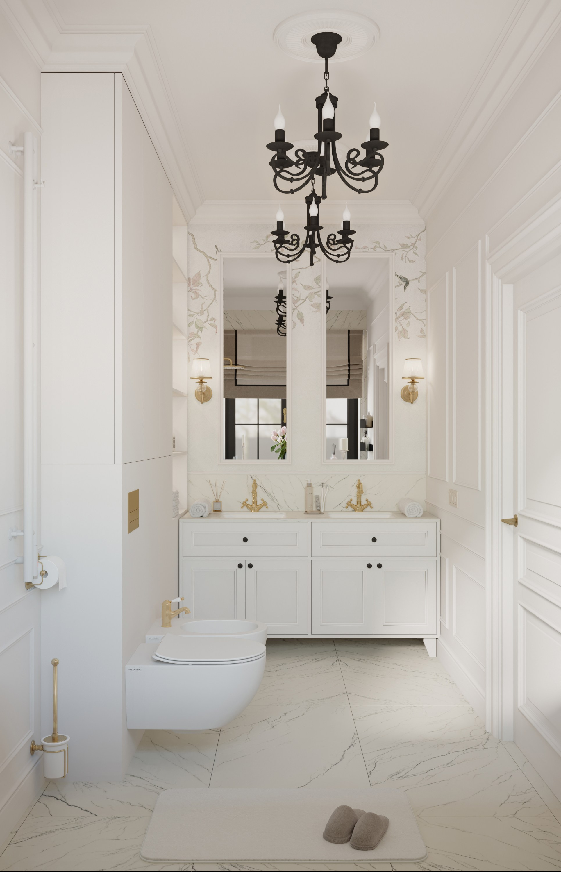 Дом 320 м² для большой семьи в Парижском стиле🤍