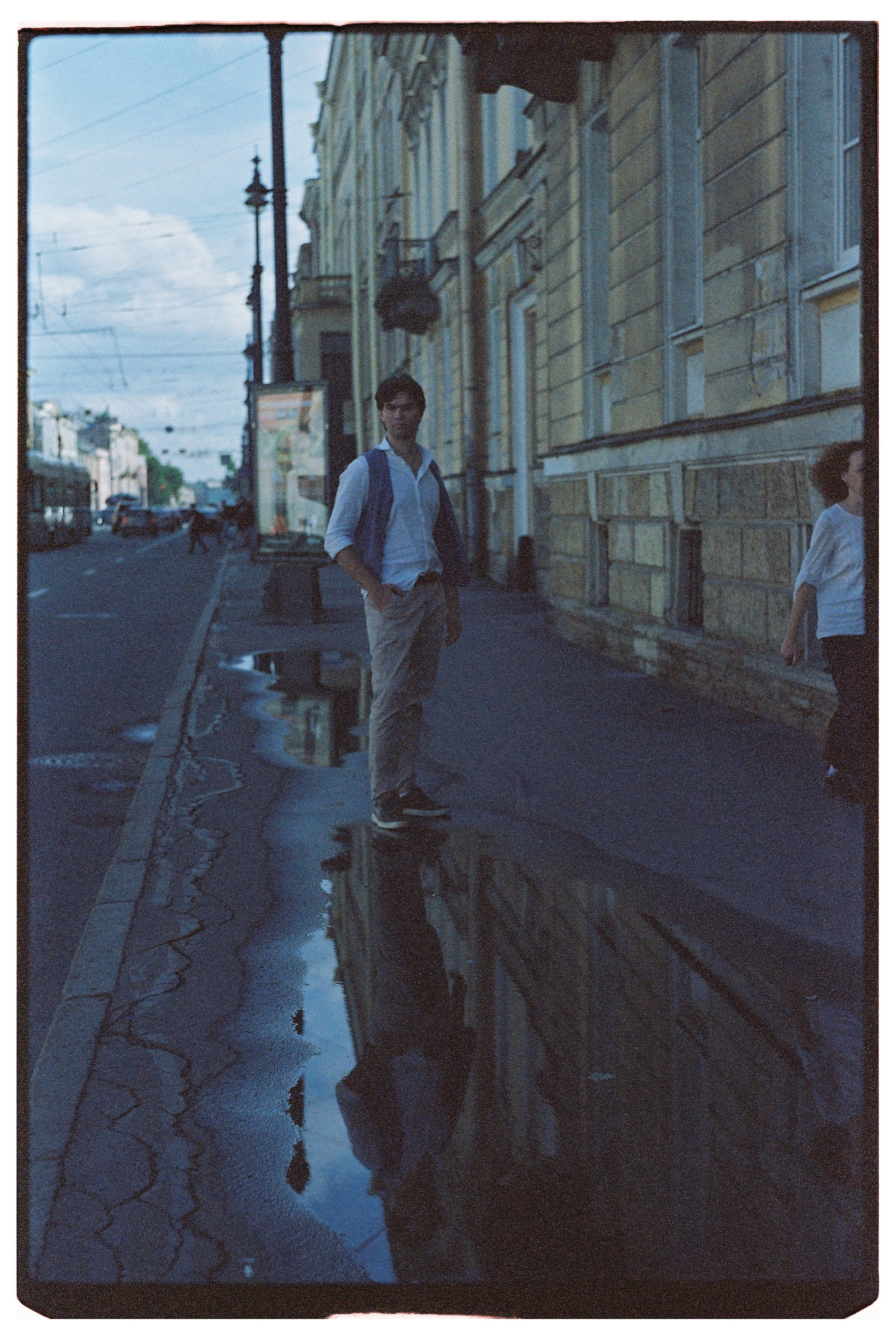 Прогулочная фотосессия на плёнку для Михаила в Санкт-Петербурге. Светлана Гопанюк. Портретный фотограф. Санкт-Петербург. СПб