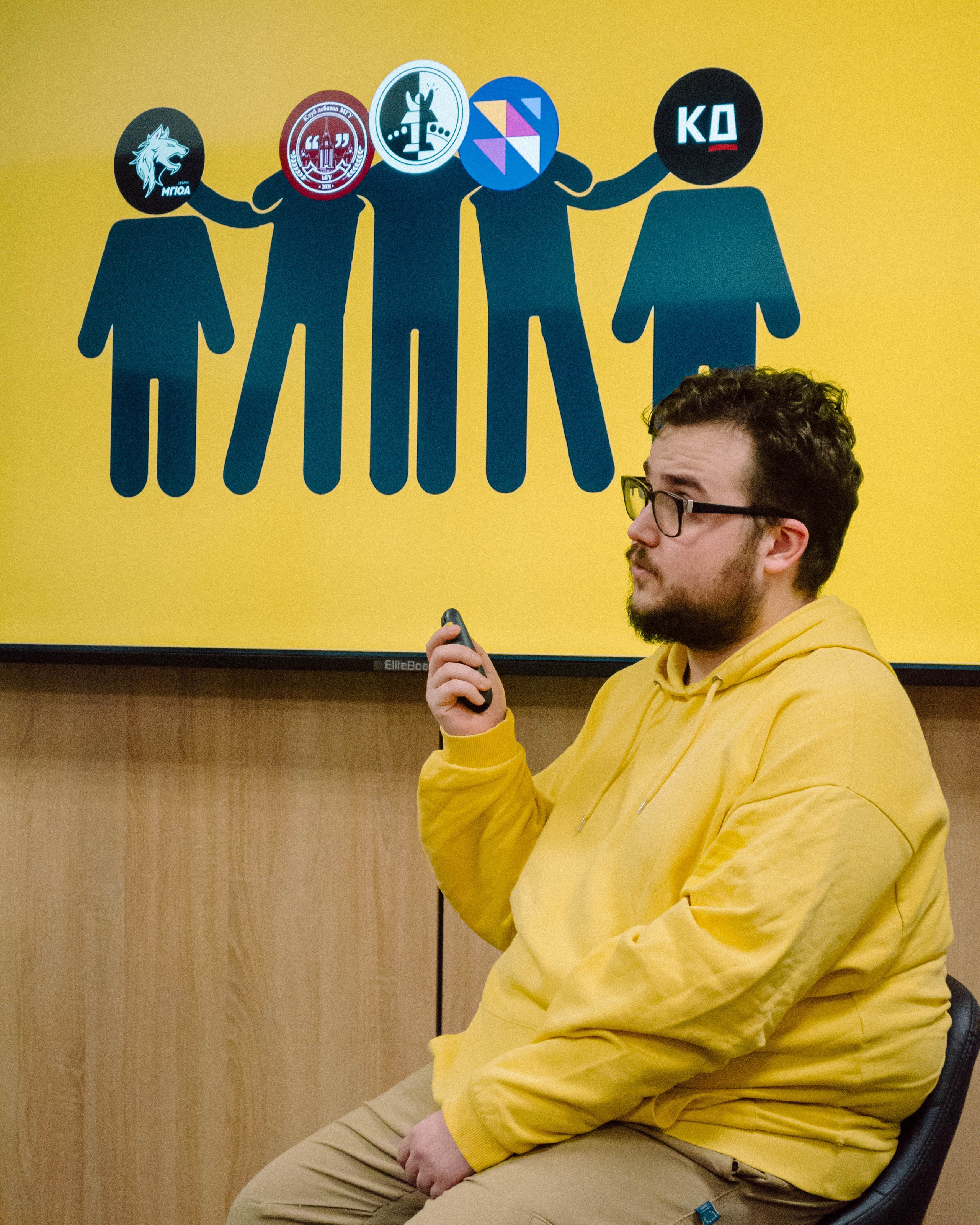 Презентация Клуба Дебатов МГПУ. Фотограф Валерия Пэун