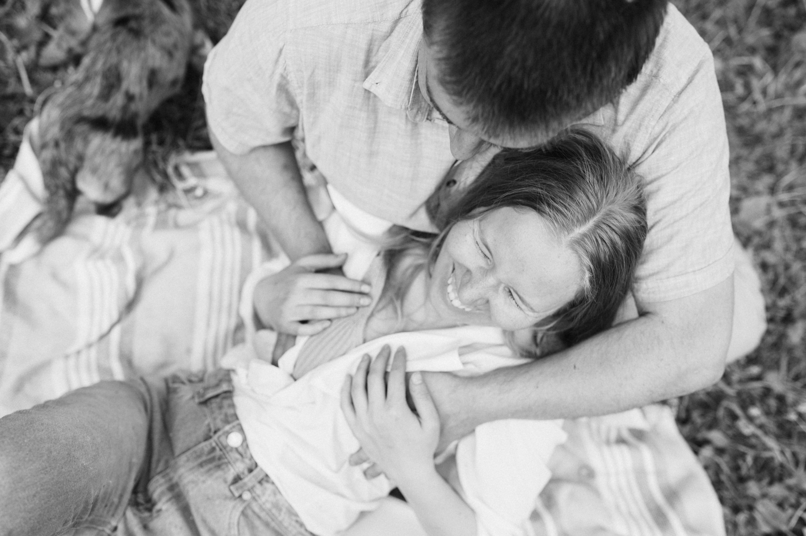 Настя и её семья. Фотограф анималист в Москве Ольга Агушева