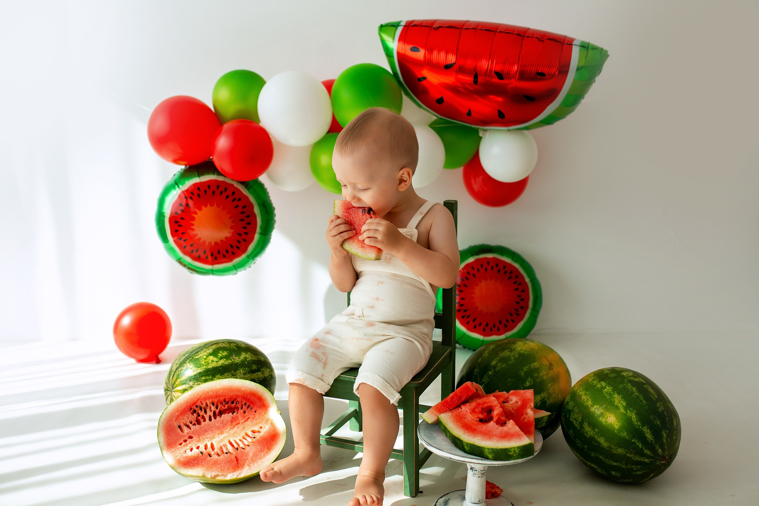 КОСТЯ и арбузы. Фотограф новорожденных Оксана Полевская