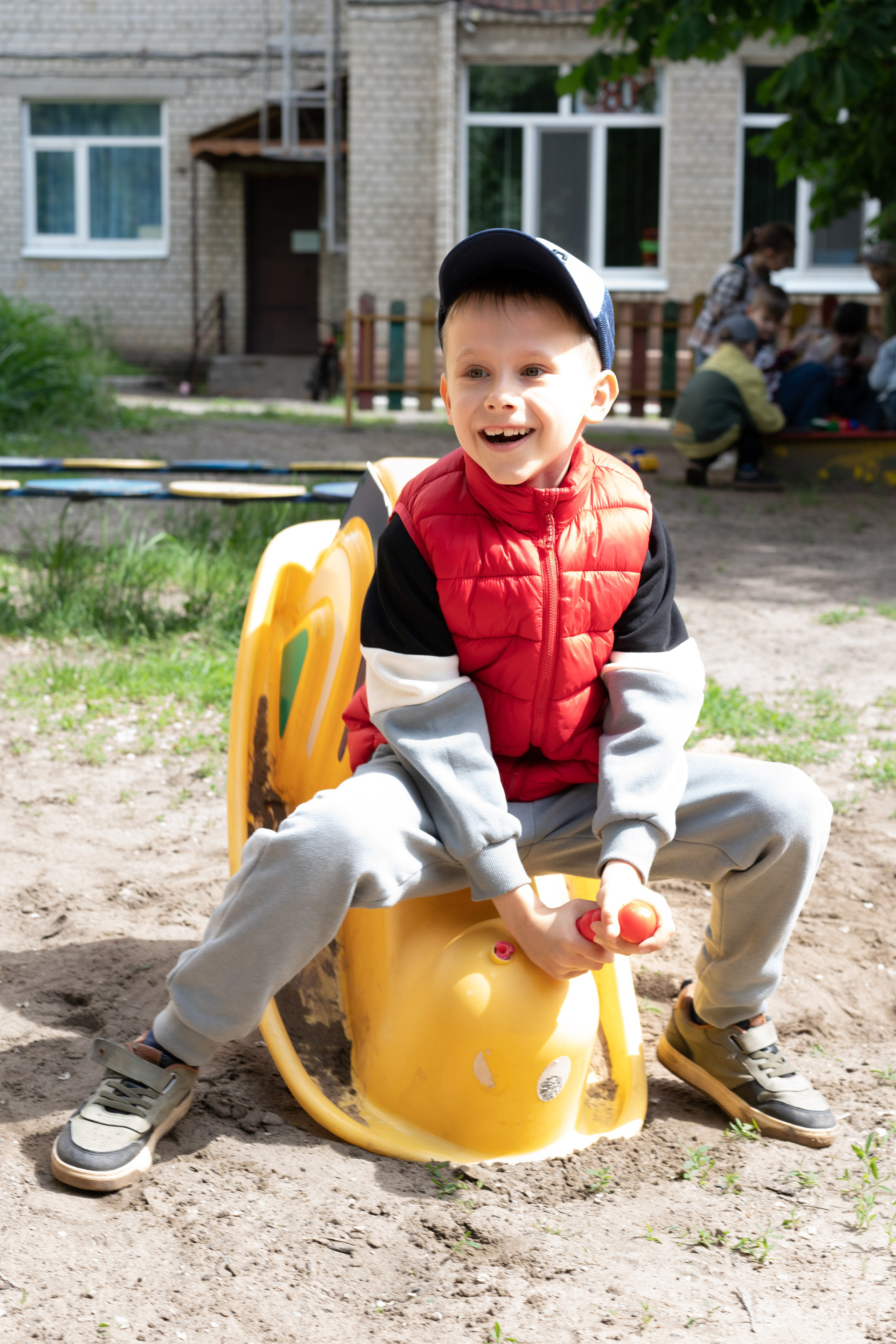 Детский сад, прогулка. Фотограф Шунова Саша