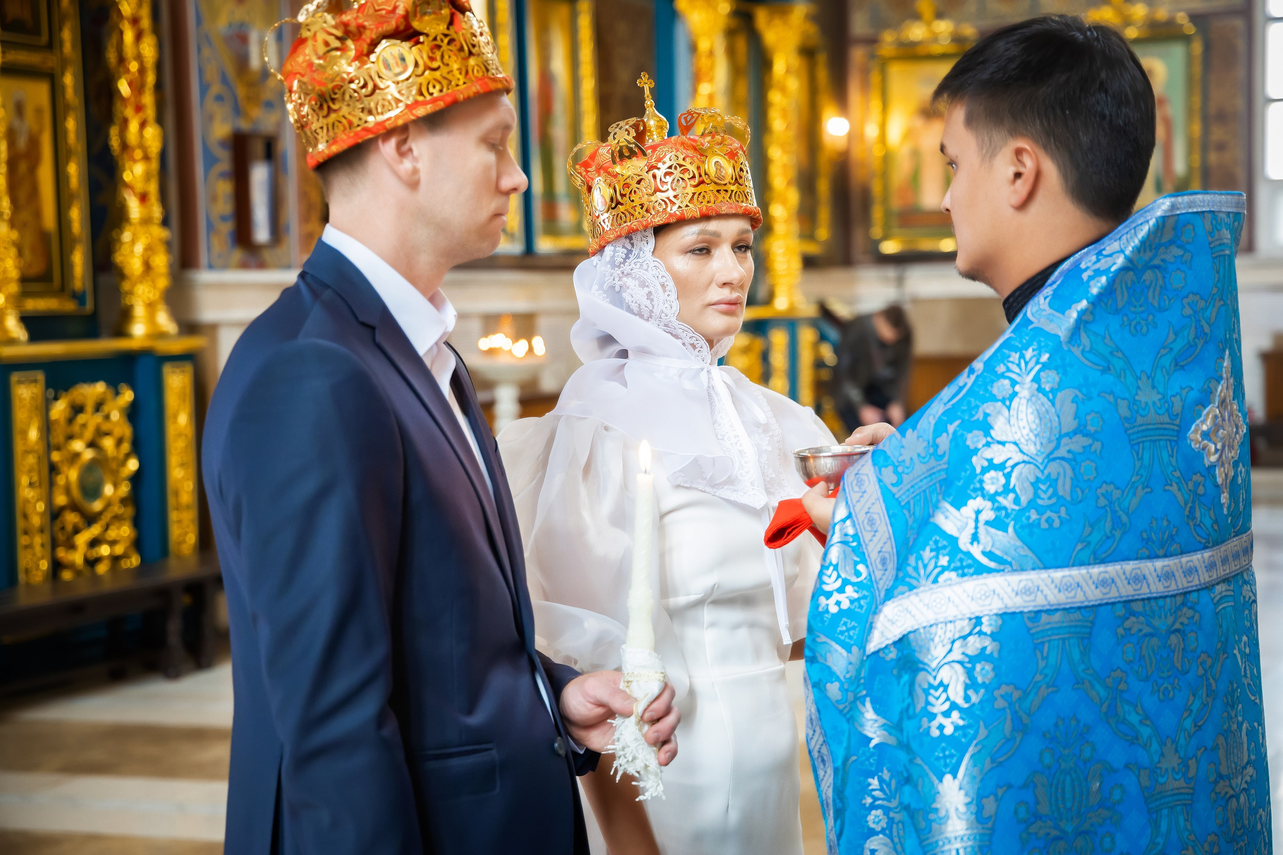 В Храме. Семейный и Свадебный фотограф в Астане Александр Астапов