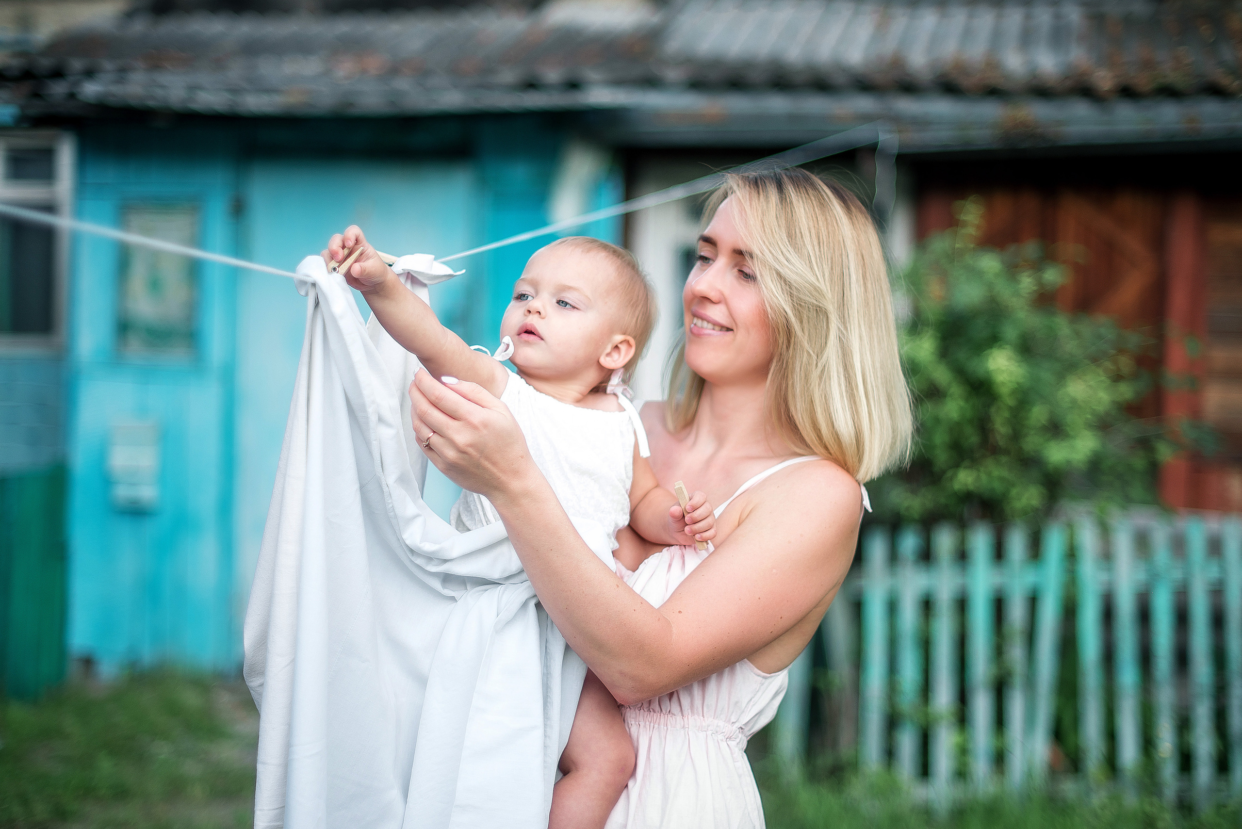 Стирка-детский фотопроект. Фотограф Галина Лисанова, г. Брянск