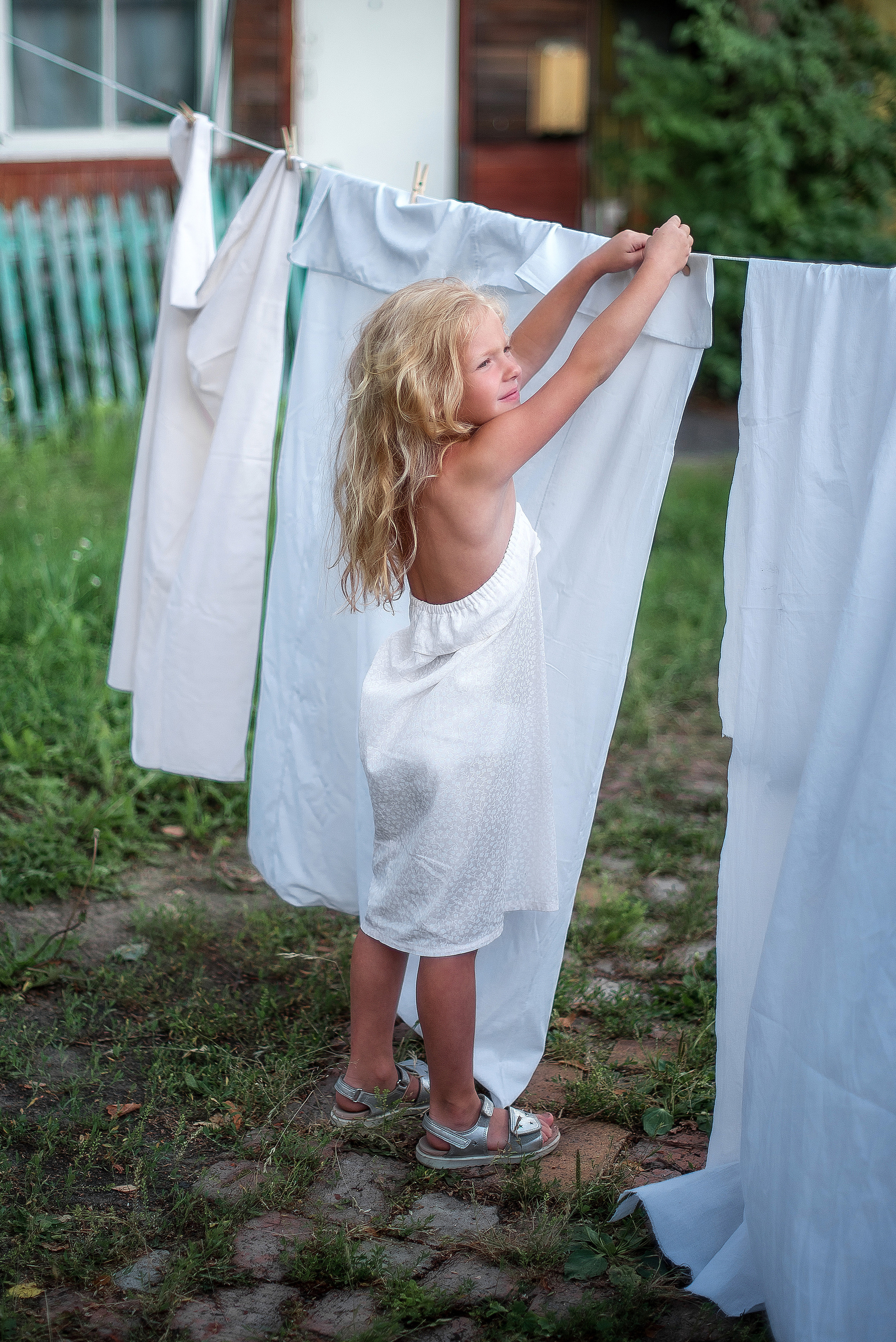 Стирка-детский фотопроект. Фотограф Галина Лисанова, г. Брянск