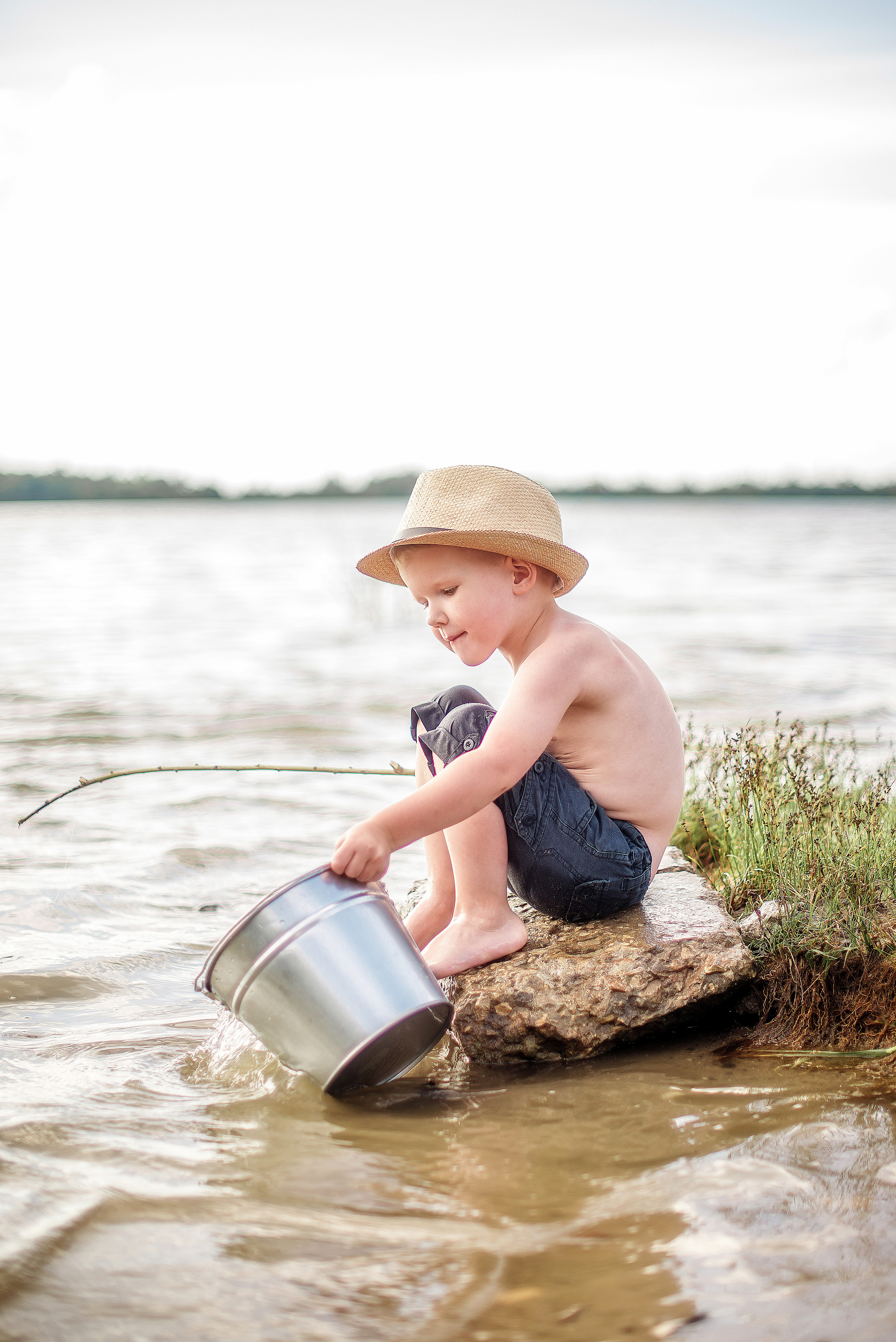 Рыбалка-детский фотопроект. Фотограф Галина Лисанова, г. Брянск