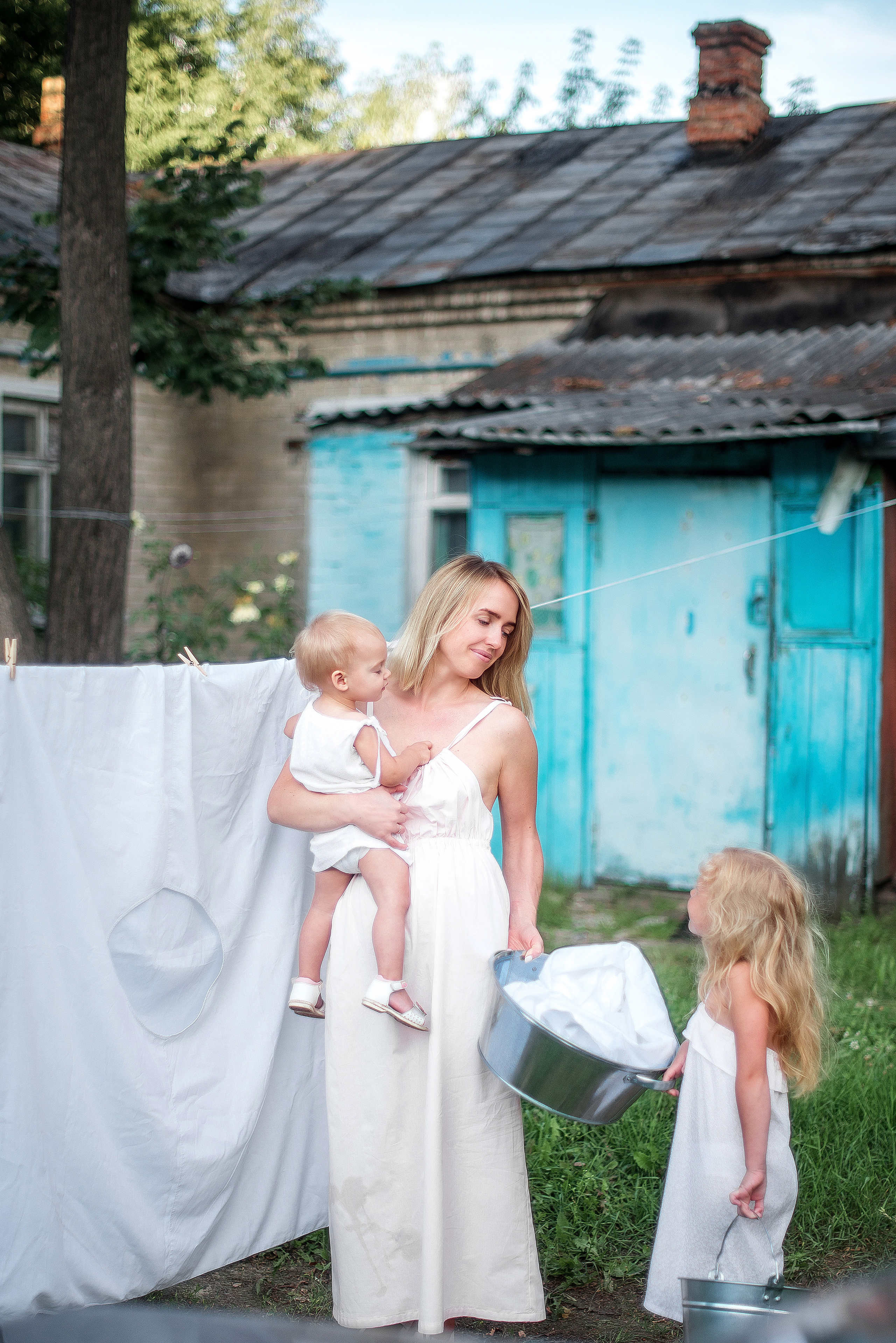 Стирка-детский фотопроект. Фотограф Галина Лисанова, г. Брянск