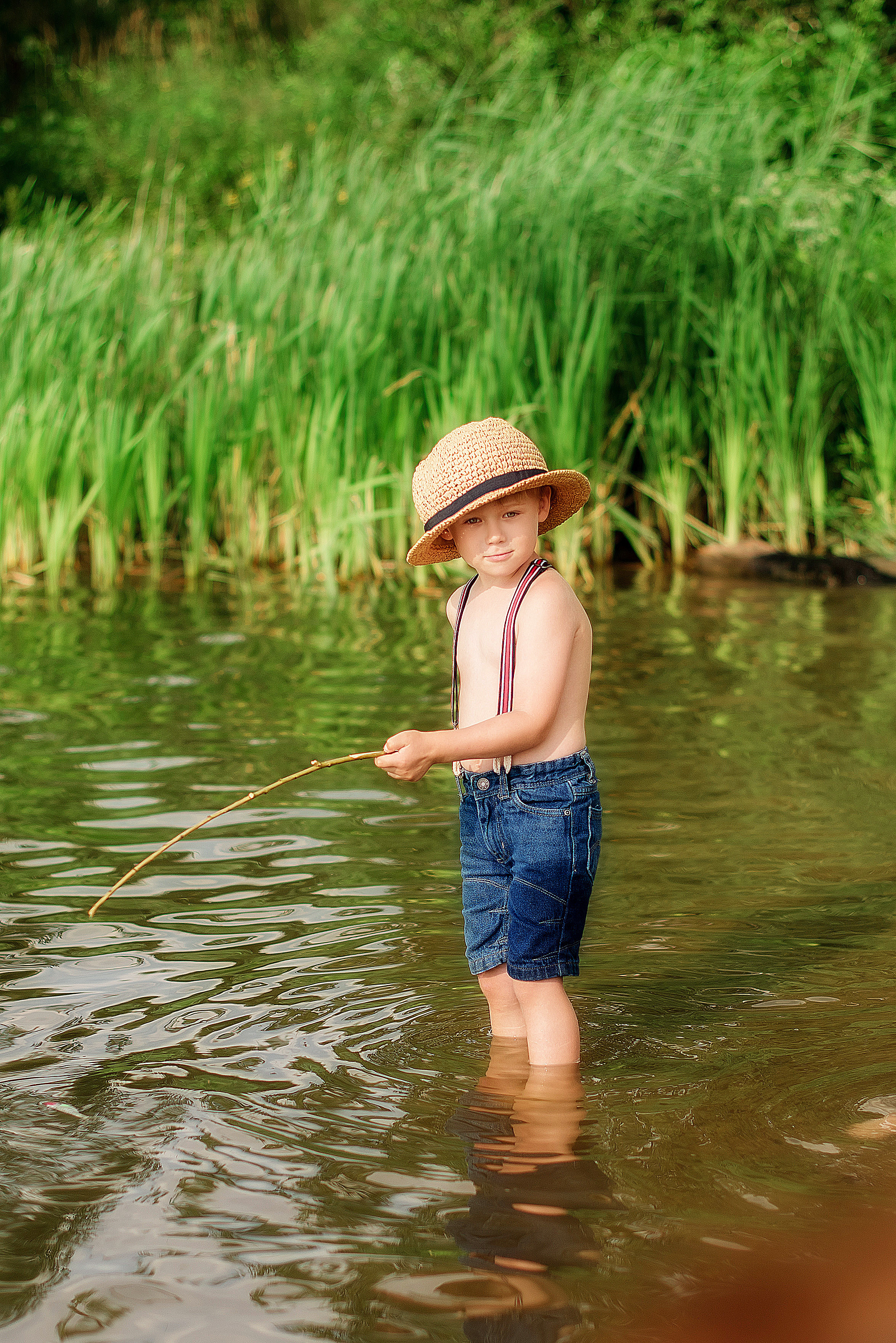 Рыбалка-детский фотопроект. Фотограф Галина Лисанова, г. Брянск