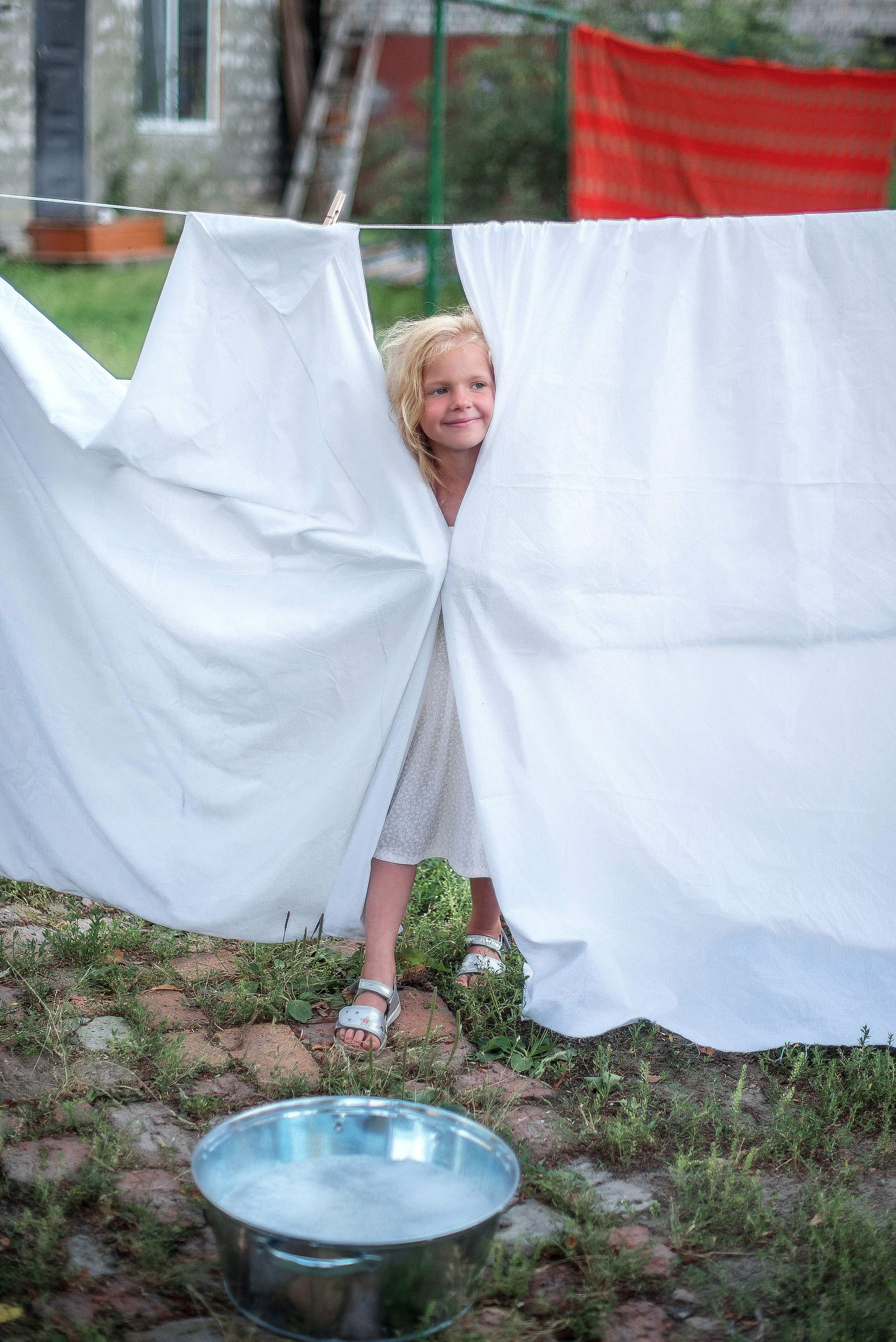 Стирка-детский фотопроект. Фотограф Галина Лисанова, г. Брянск