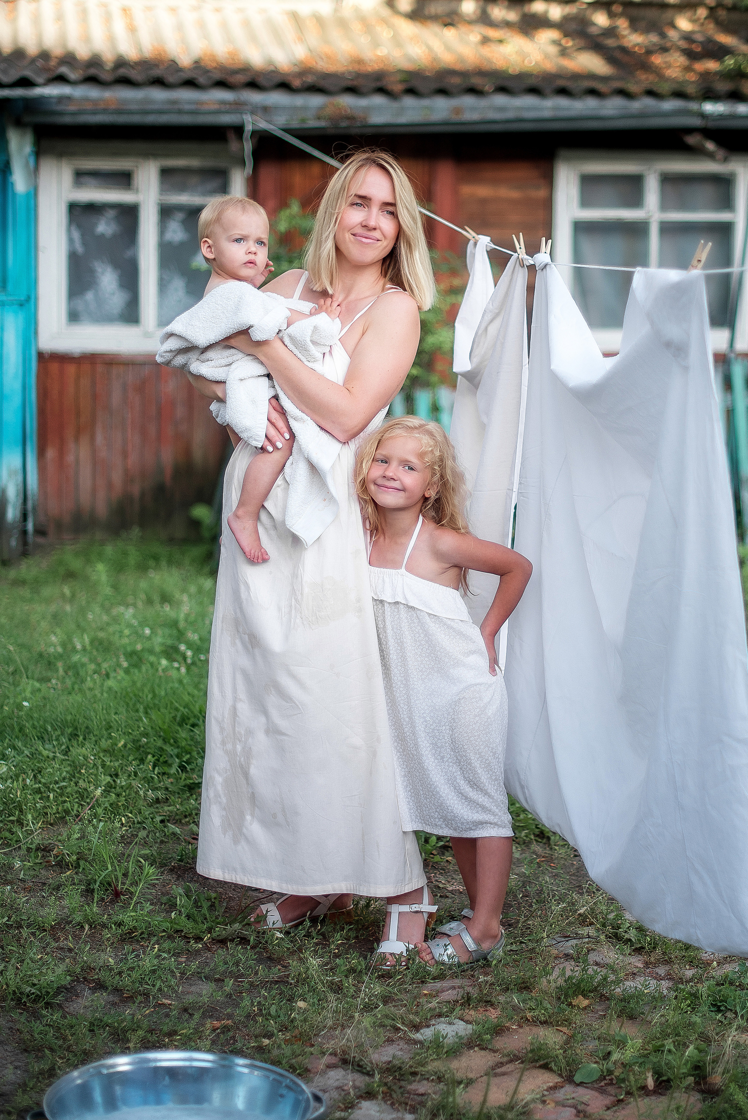 Стирка-детский фотопроект. Фотограф Галина Лисанова, г. Брянск