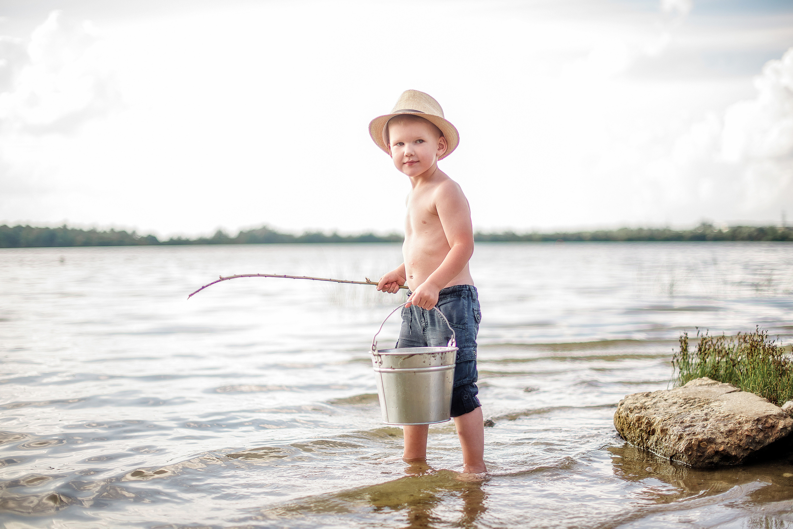 Рыбалка-детский фотопроект. Фотограф Галина Лисанова, г. Брянск