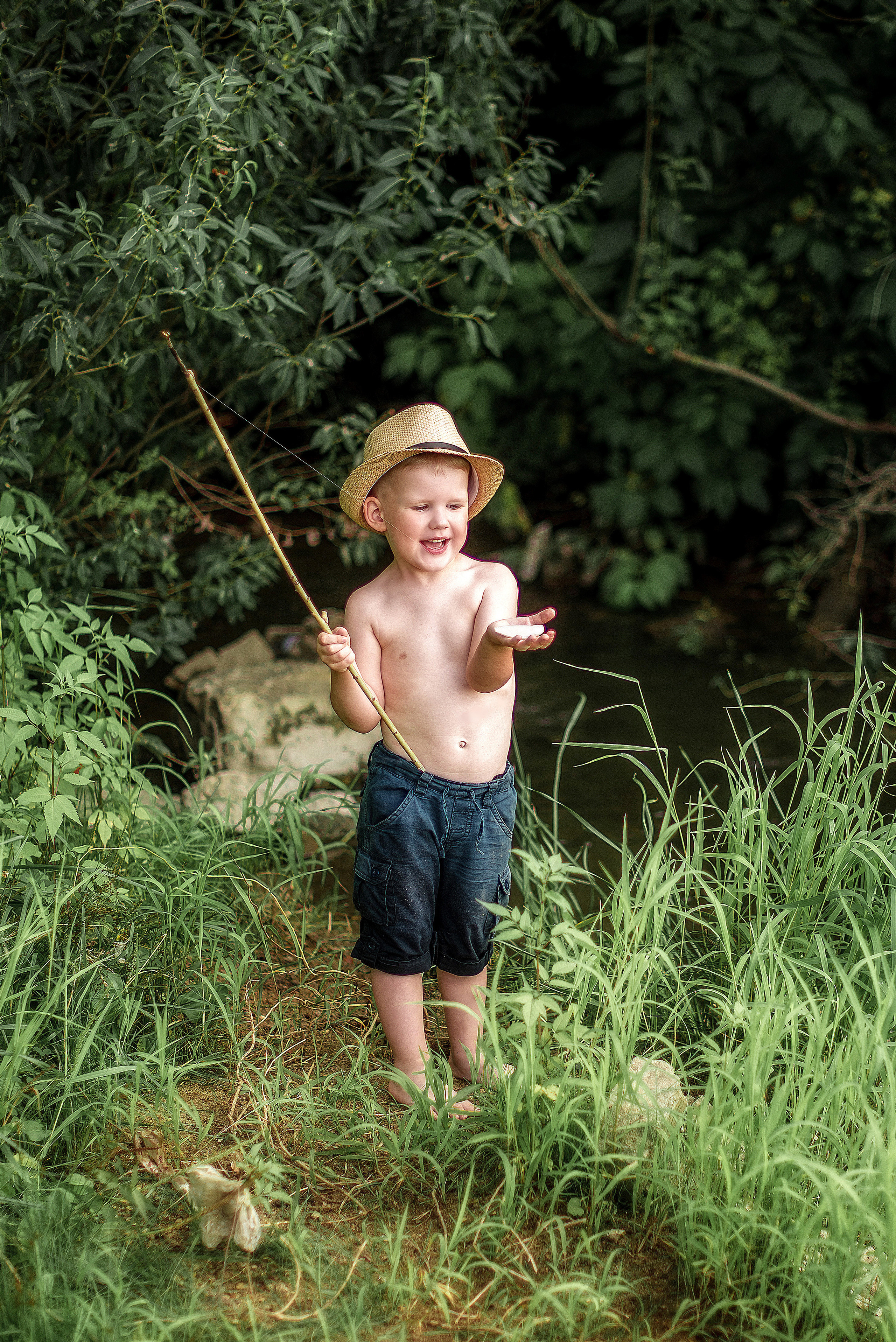 Рыбалка-детский фотопроект. Фотограф Галина Лисанова, г. Брянск