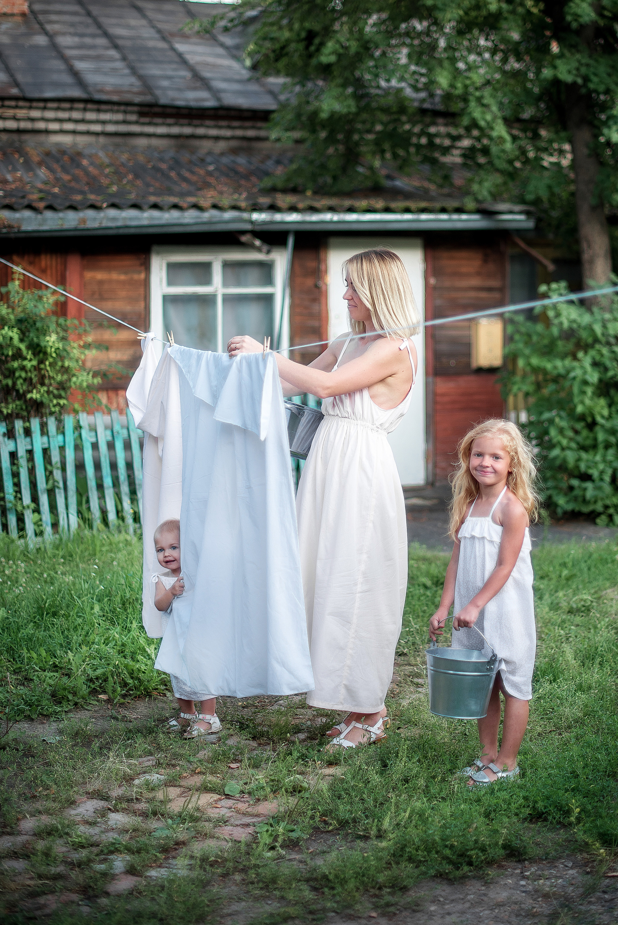 Стирка-детский фотопроект. Фотограф Галина Лисанова, г. Брянск